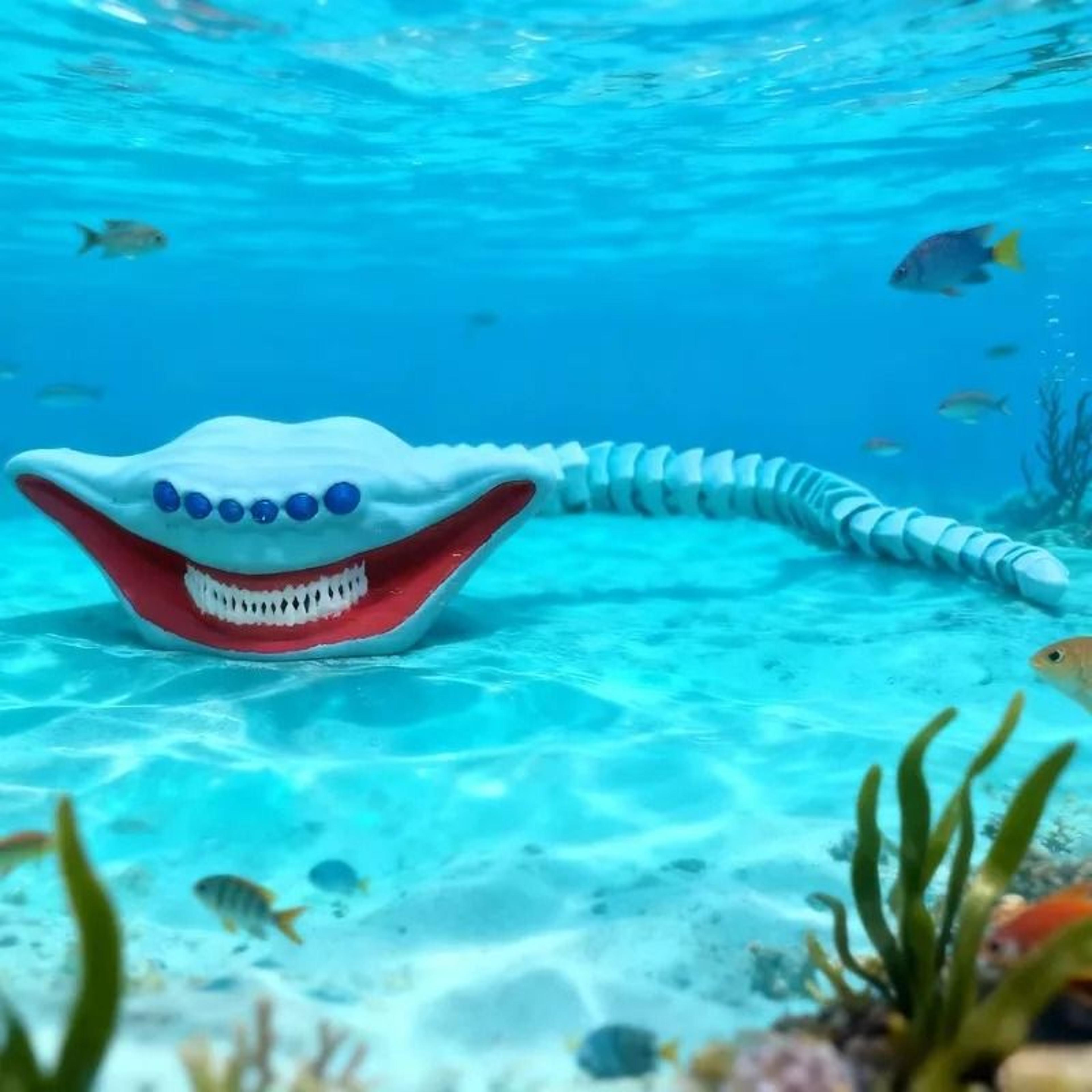 Deep Sea Monster Action Figure Movable Collectible Toy 3