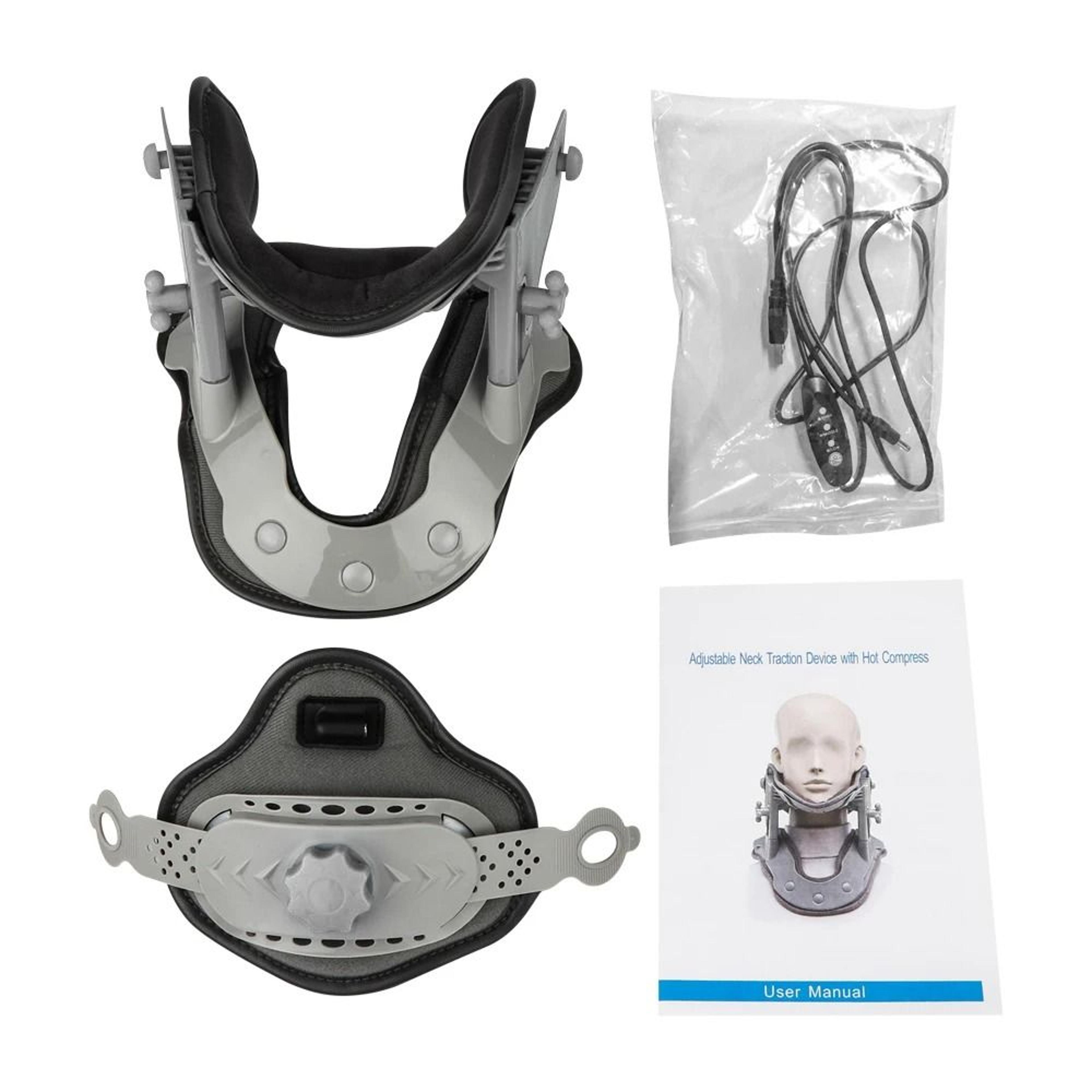 Inflatable Heated Cervical Neck Traction Support 6