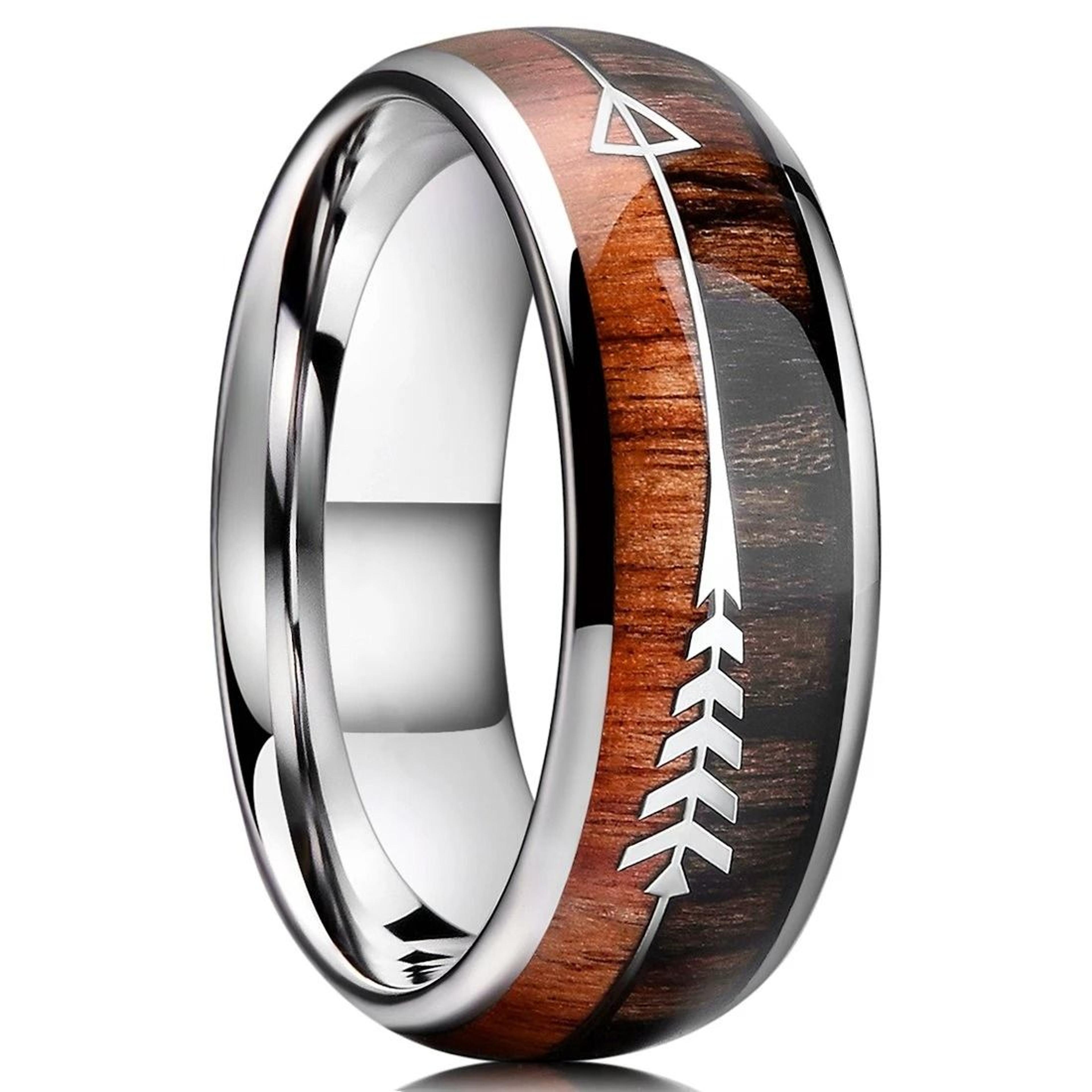 Why Choose Our Whiskey Barrel Wood Guitar String Wedding Band 25
