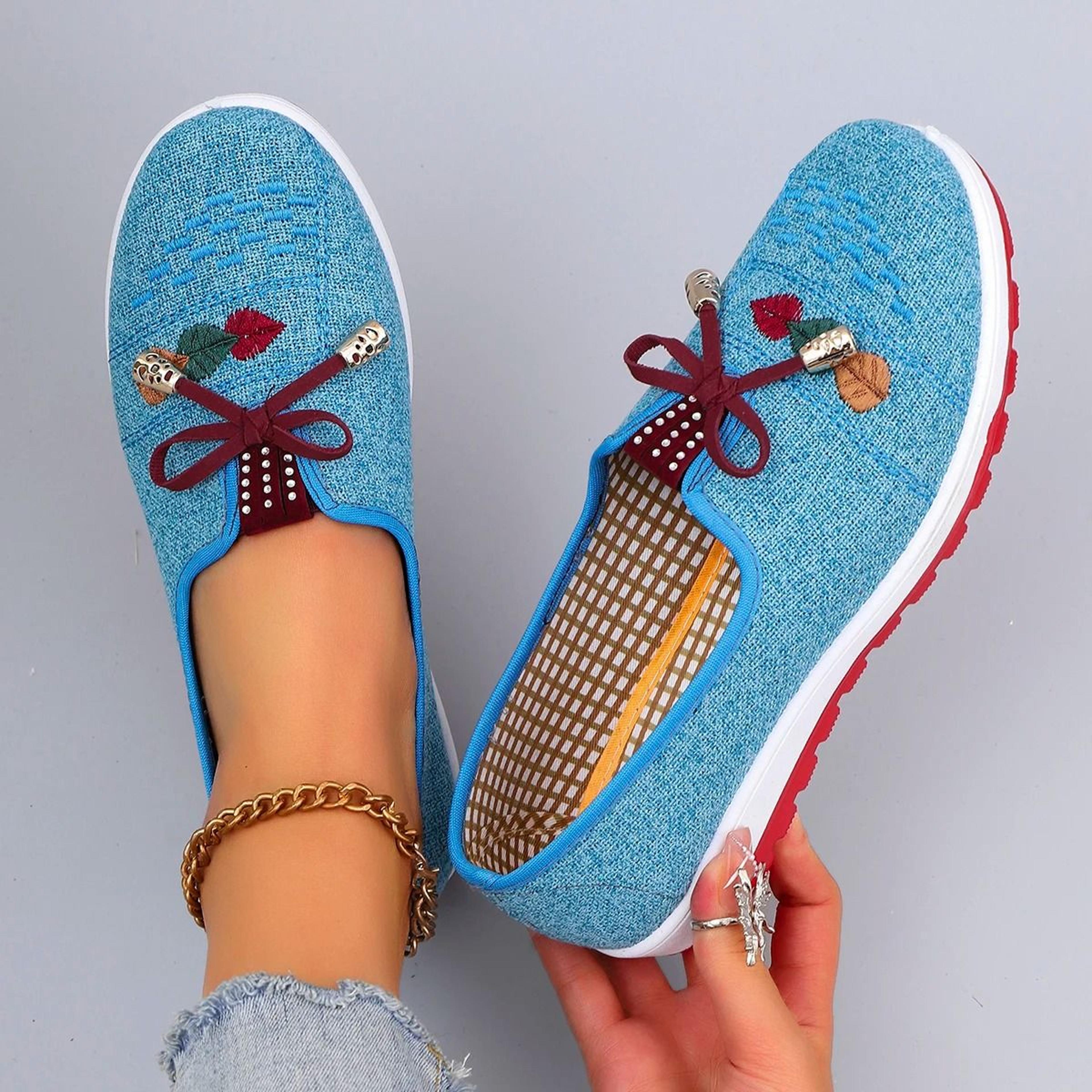 Womens Soft Sole Comfort Walking Shoes 4