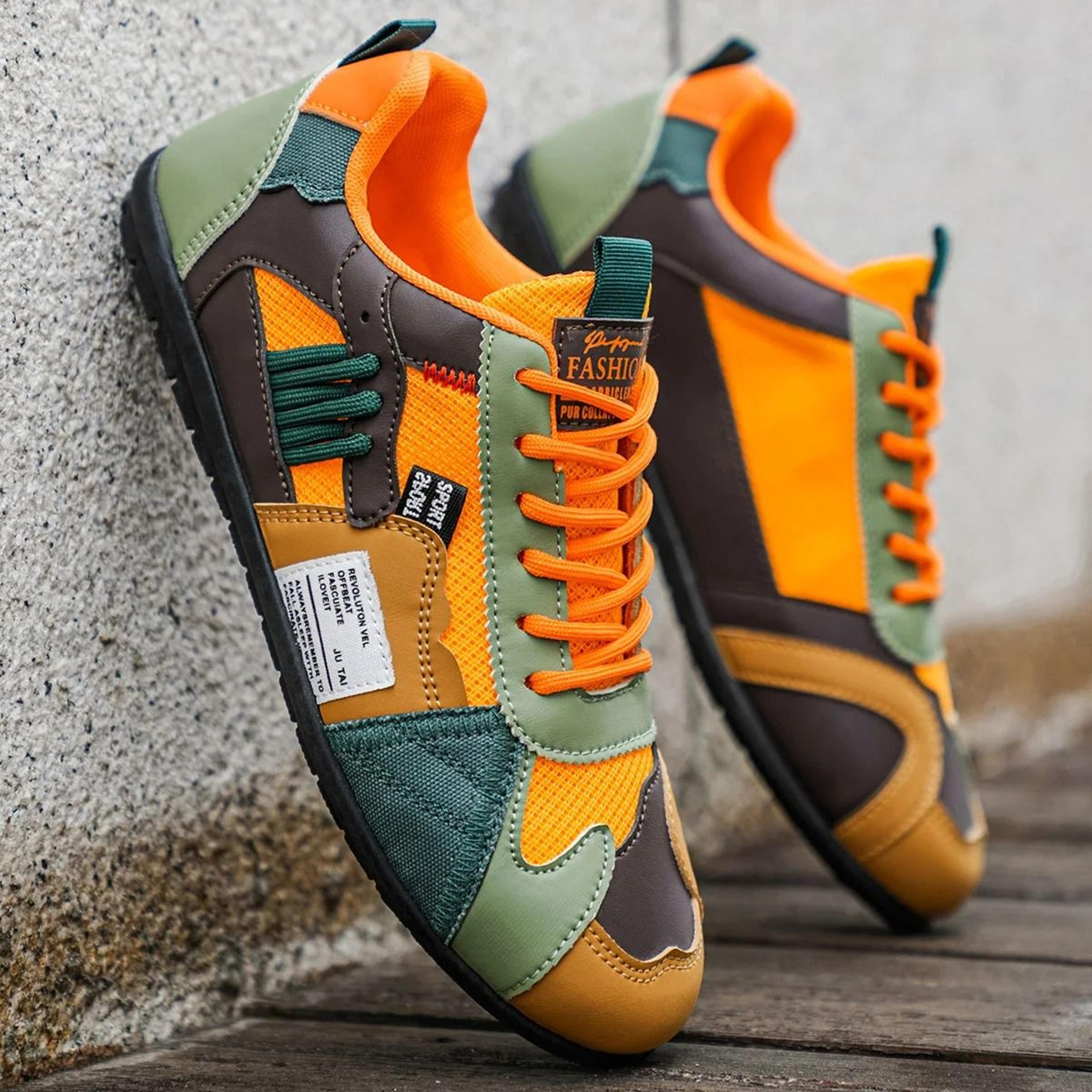 Mens Outdoor Adventure Walking Sneakers 4