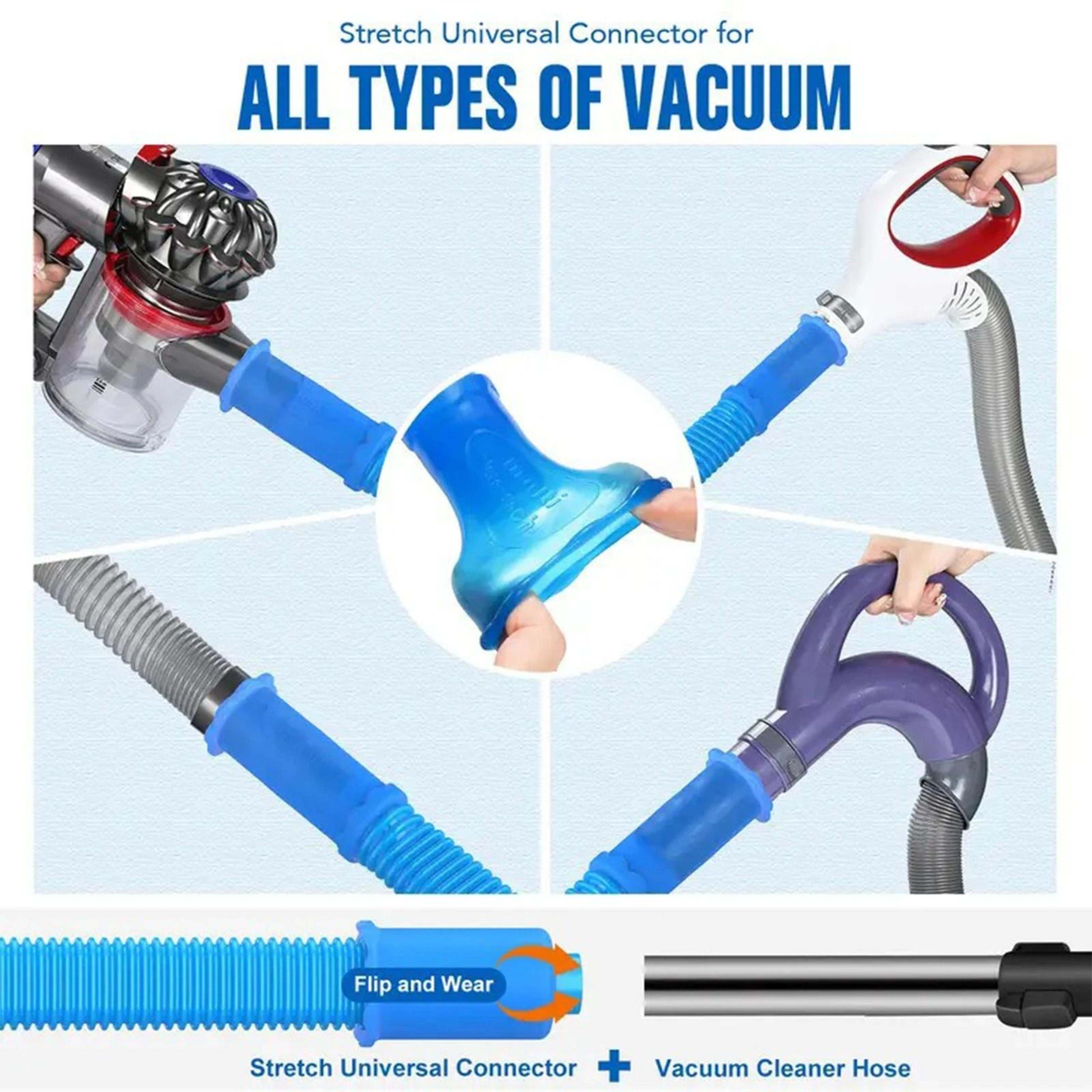 2Piece Dryer Vent Cleaner Kit For Vacuum Cleaners 4