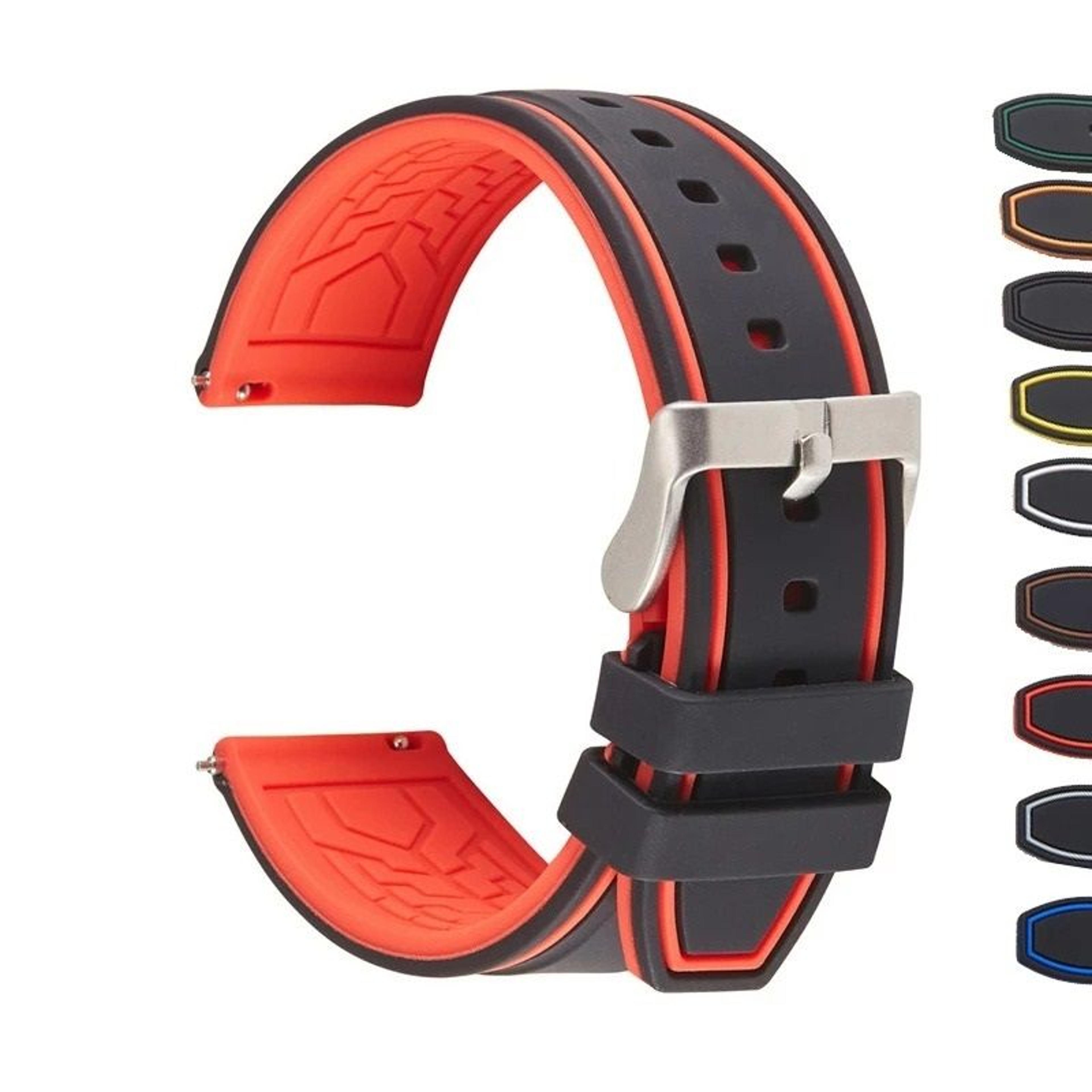 Premium Silicone Quick Release Watch Band 1