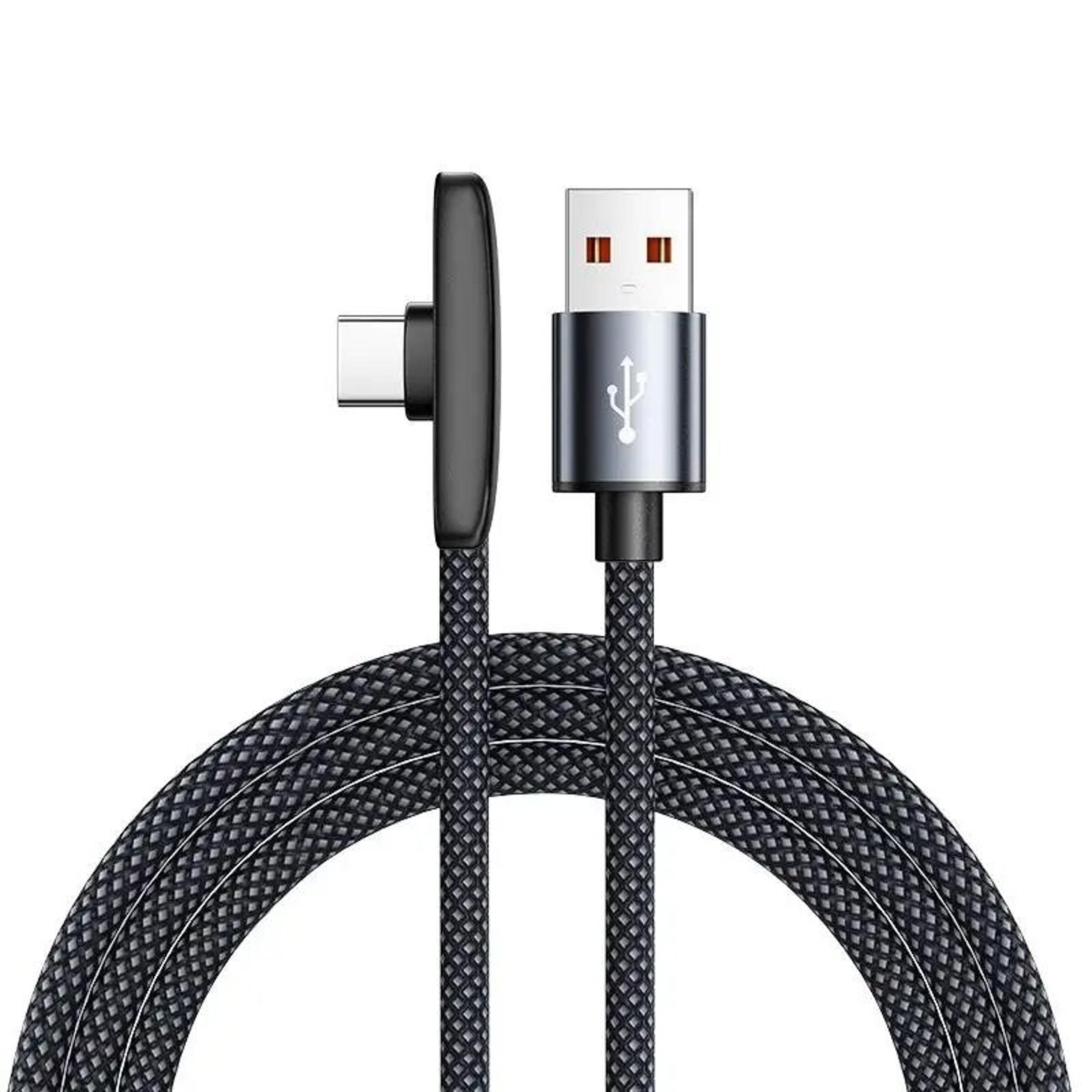 100W Right Angle USB C Fast Charging Cable 6