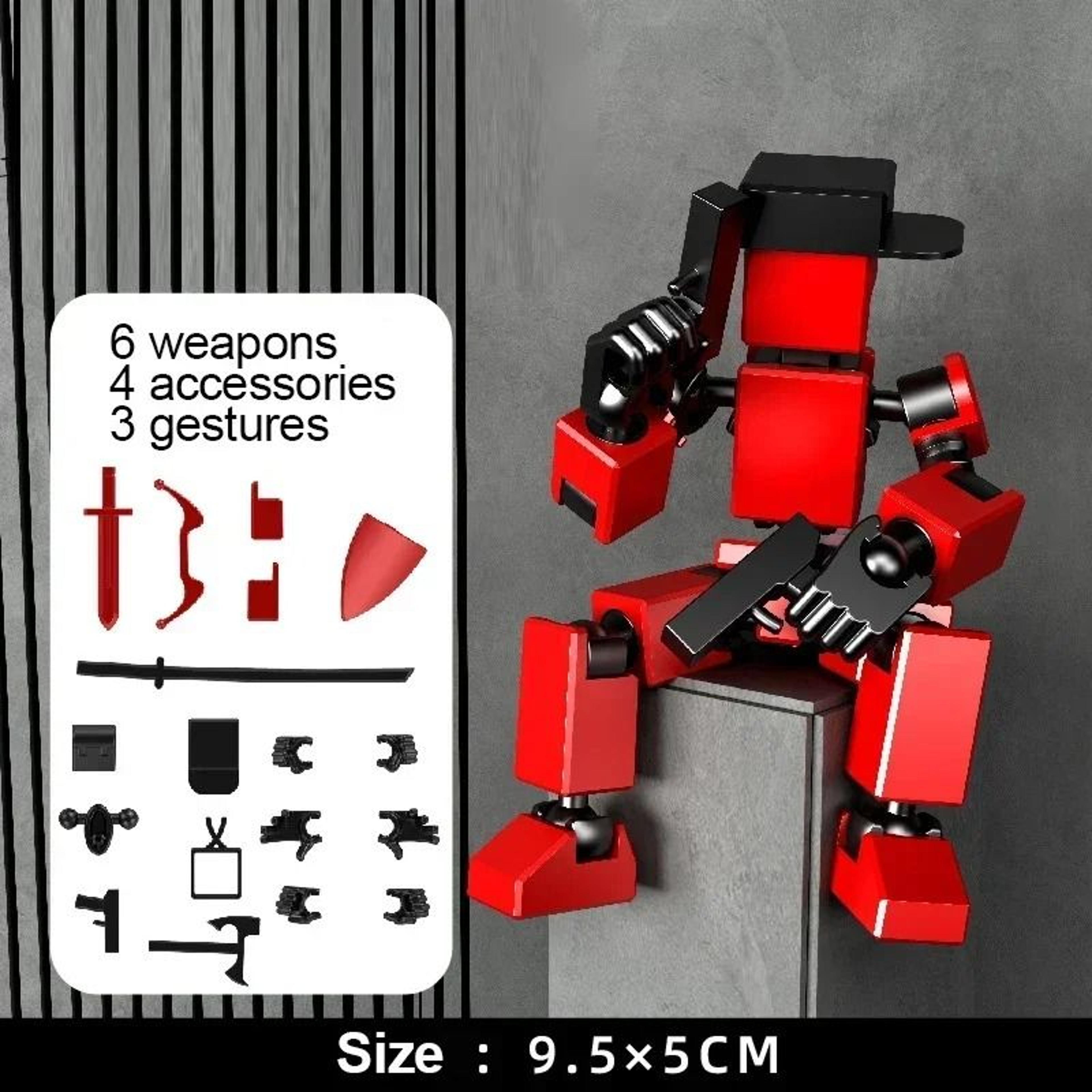 Articulated Shapeshift Robot Action Figure 9