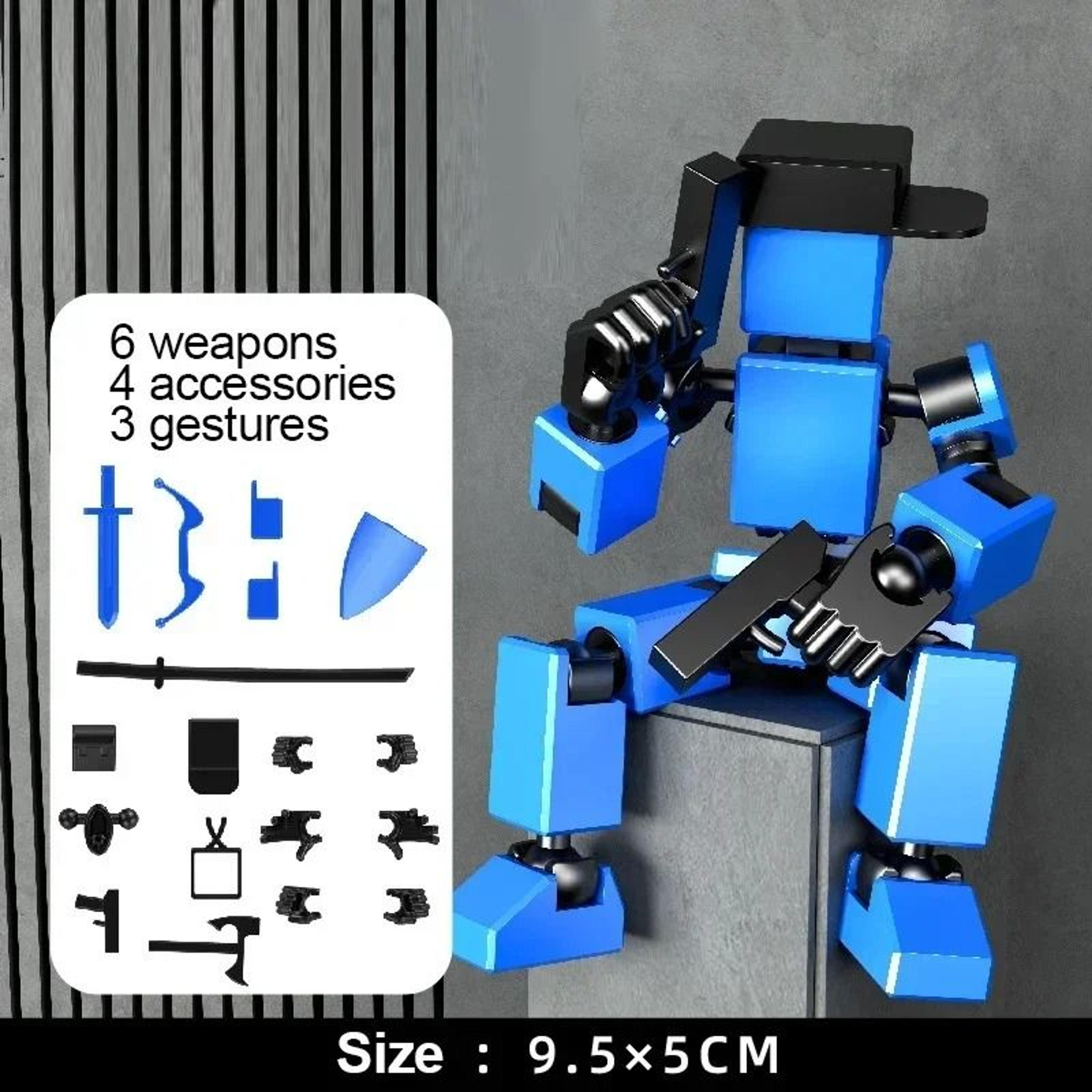 Articulated Shapeshift Robot Action Figure 11