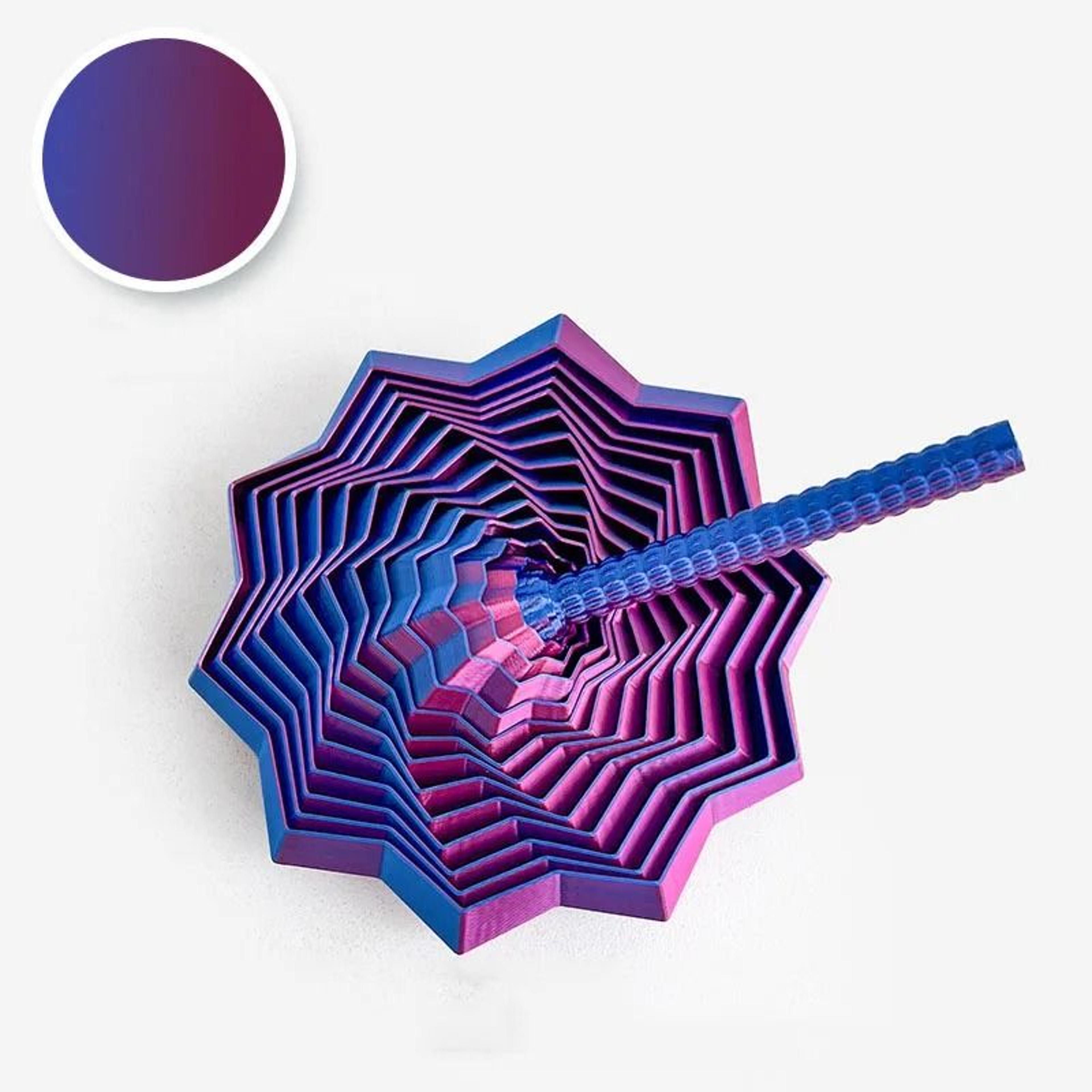 3D Printed Expanding Sensory Fidget Star 9
