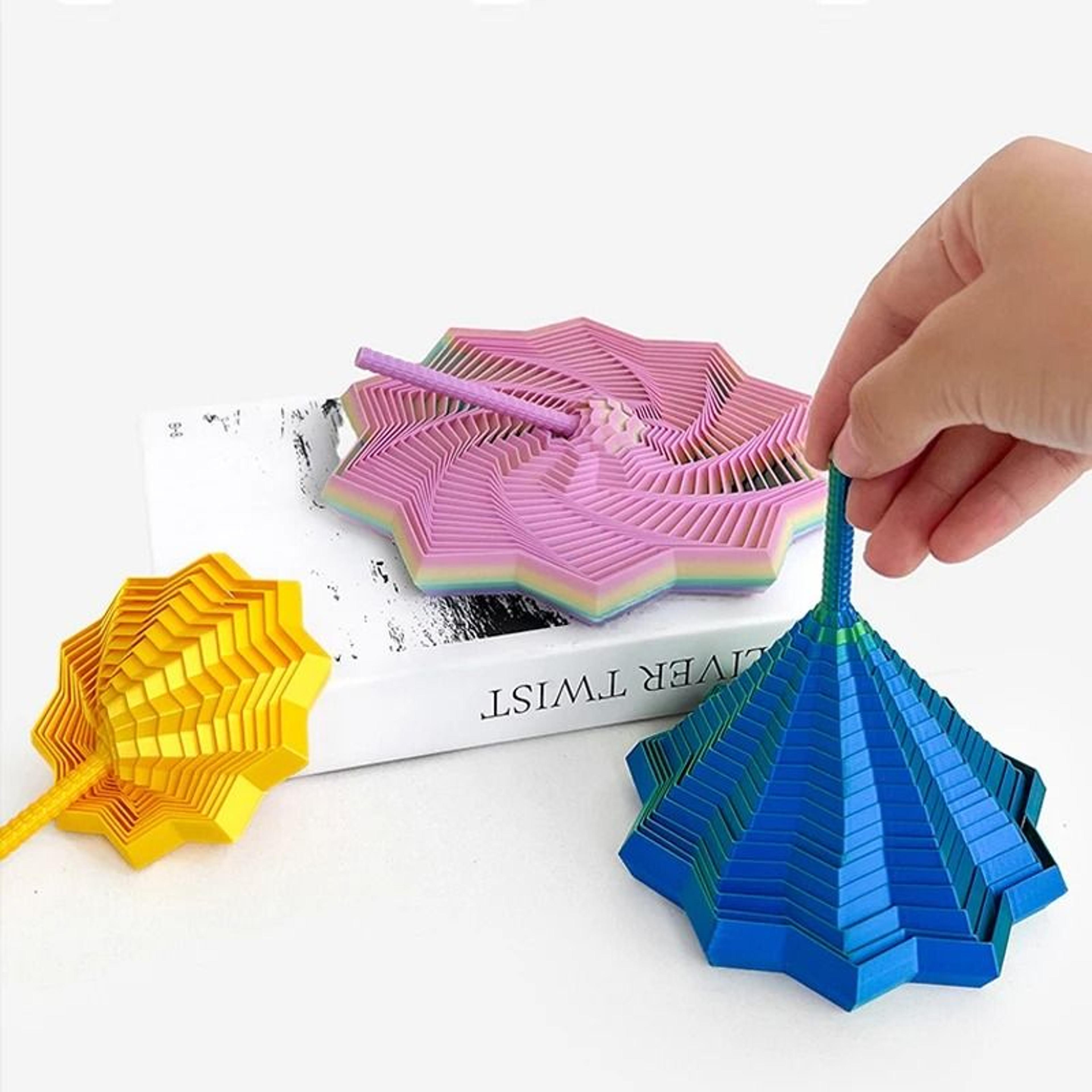3D Printed Expanding Sensory Fidget Star 1
