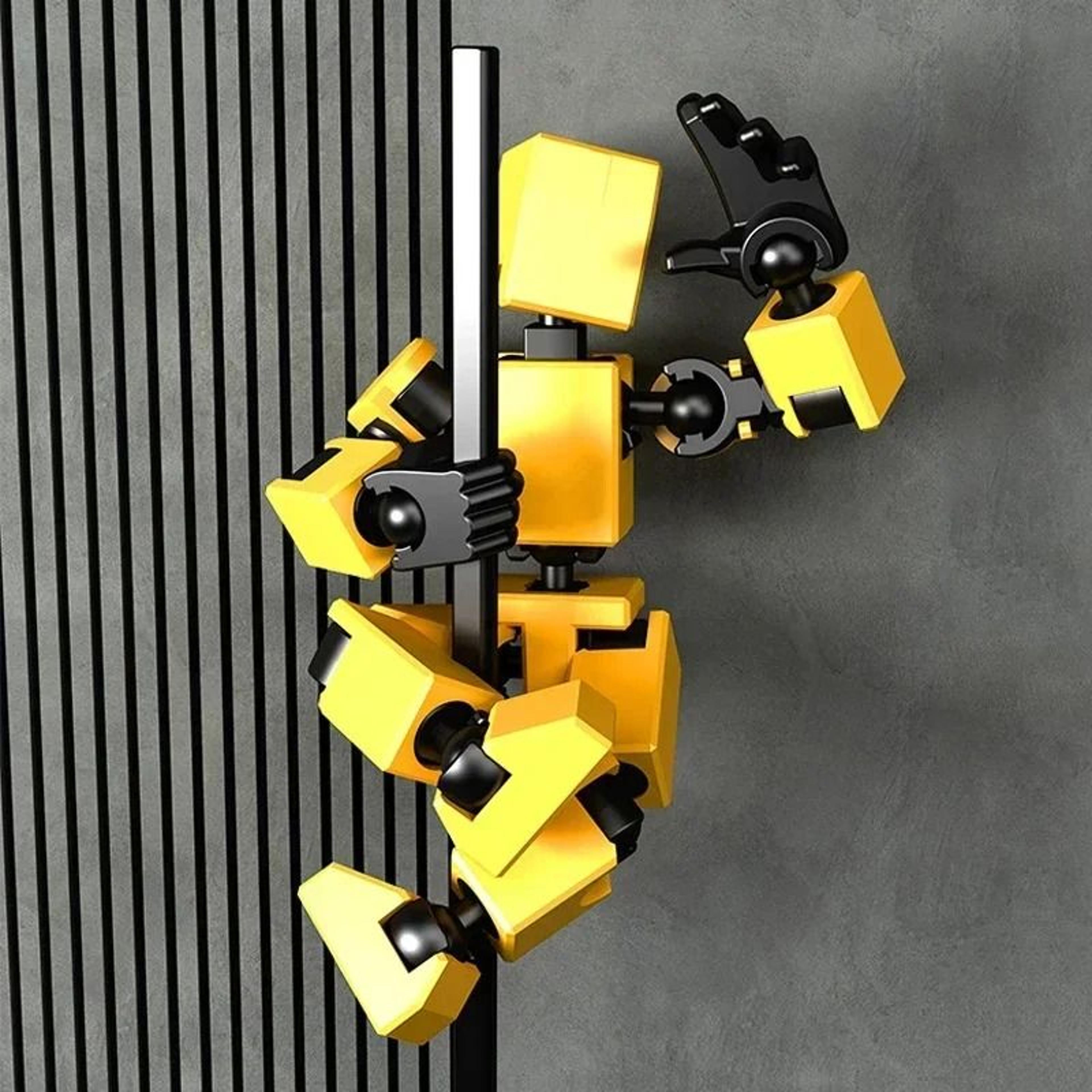 3D Printed Articulated Robot Action Figure 3