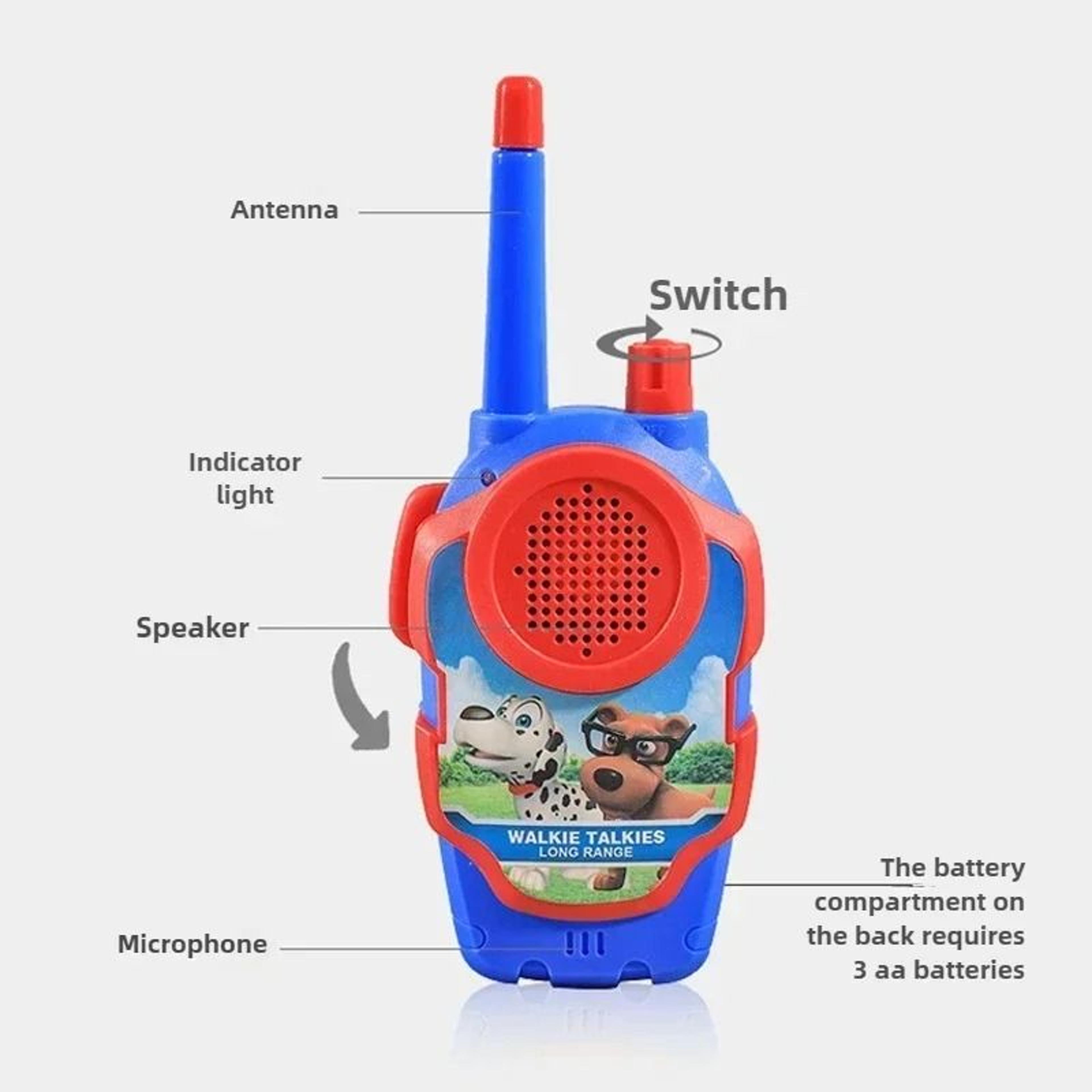 2 Piece Wireless Walkie Talkie Set For Kids 2