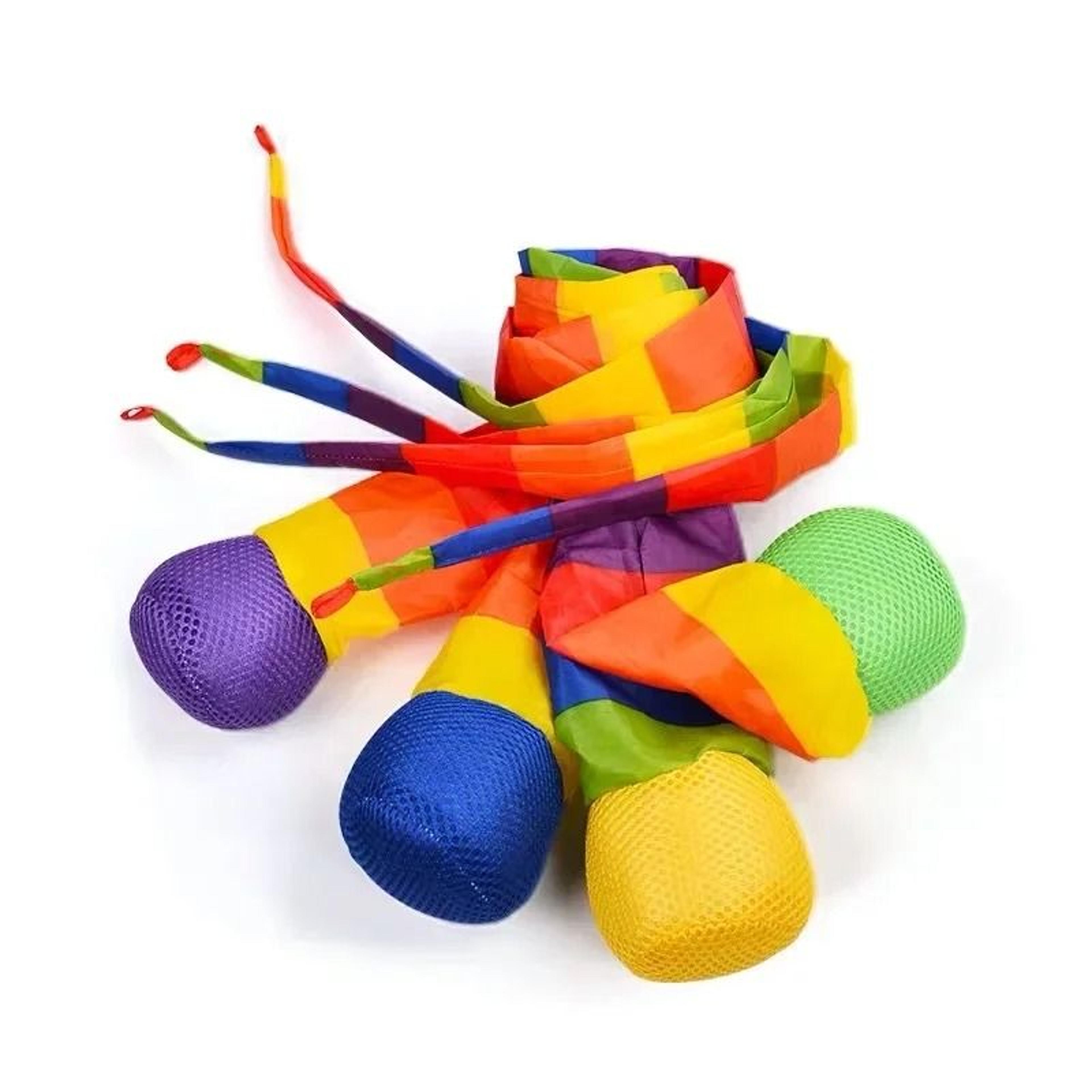 Rainbow Tail Catch Ball Toy 2