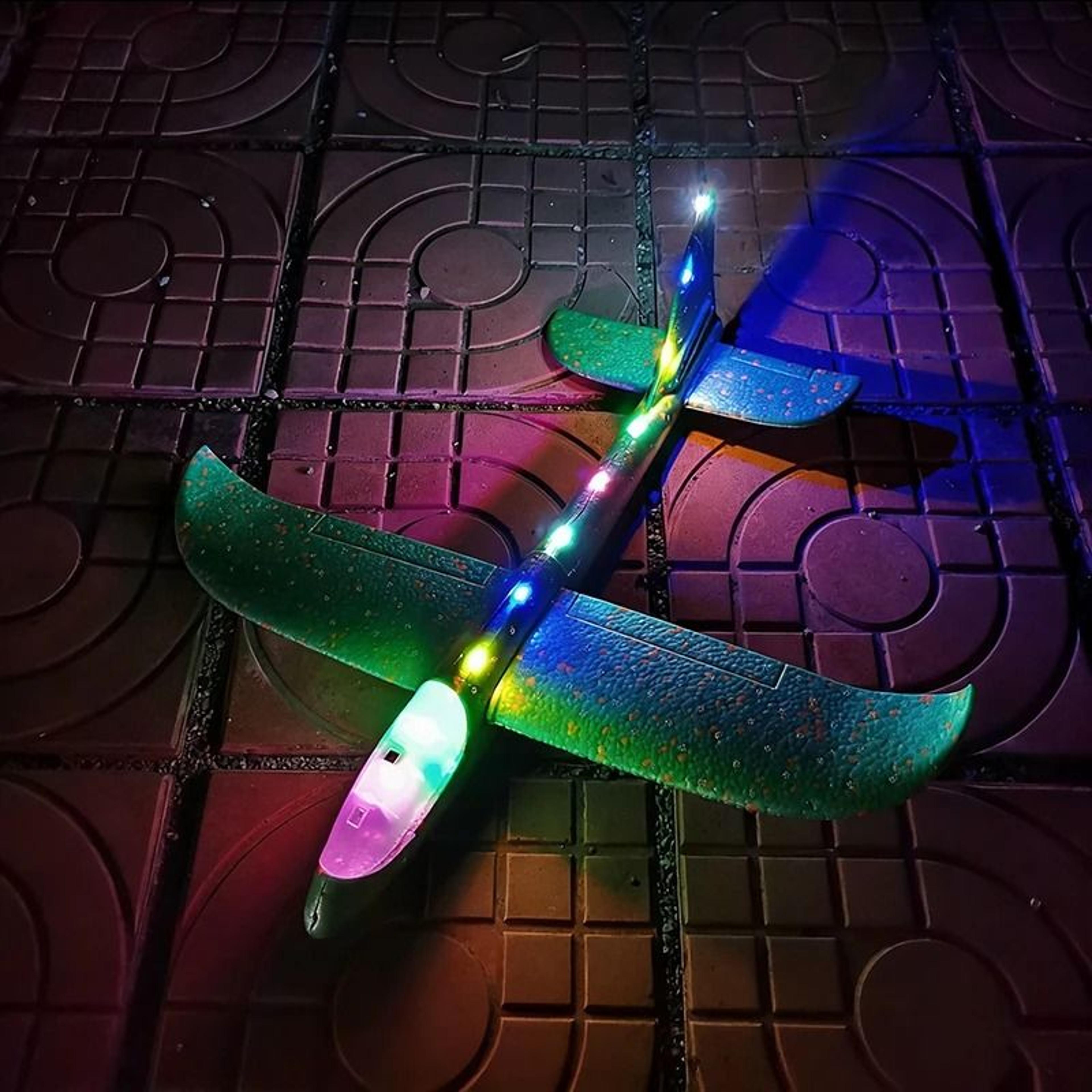 LED Foam Glider Airplane 4