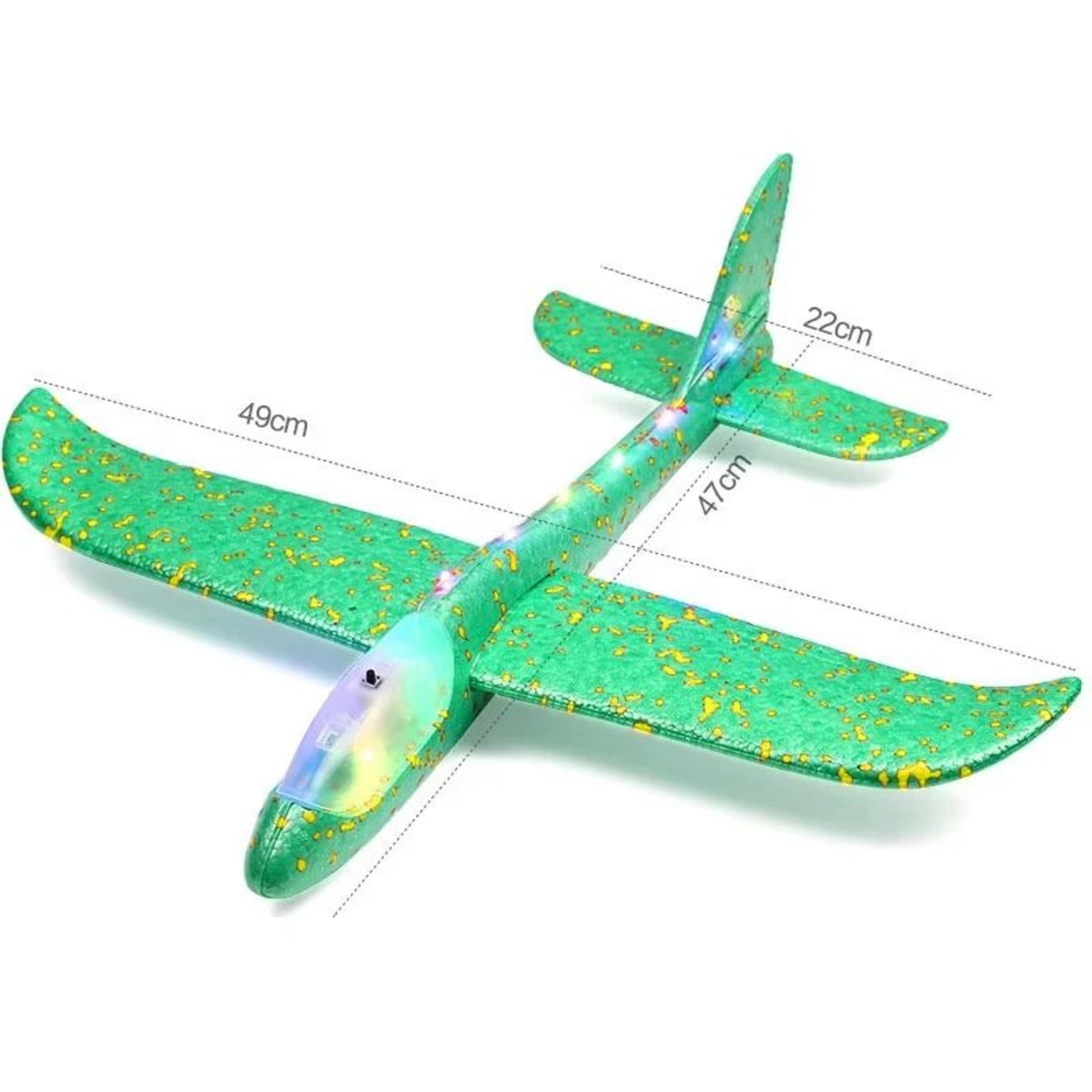 LED Foam Glider Airplane 8