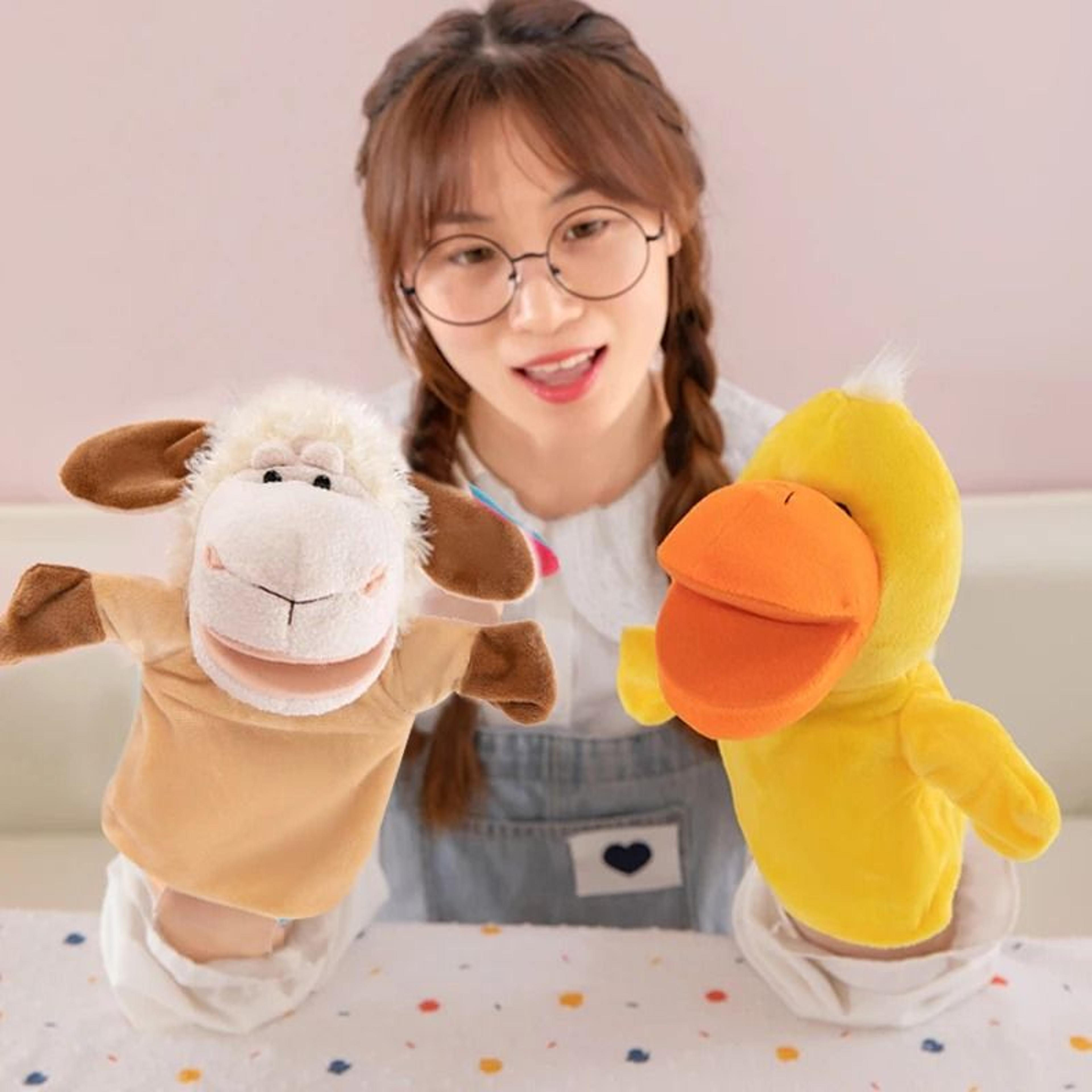 Cartoon Hand Finger Puppets Set 2