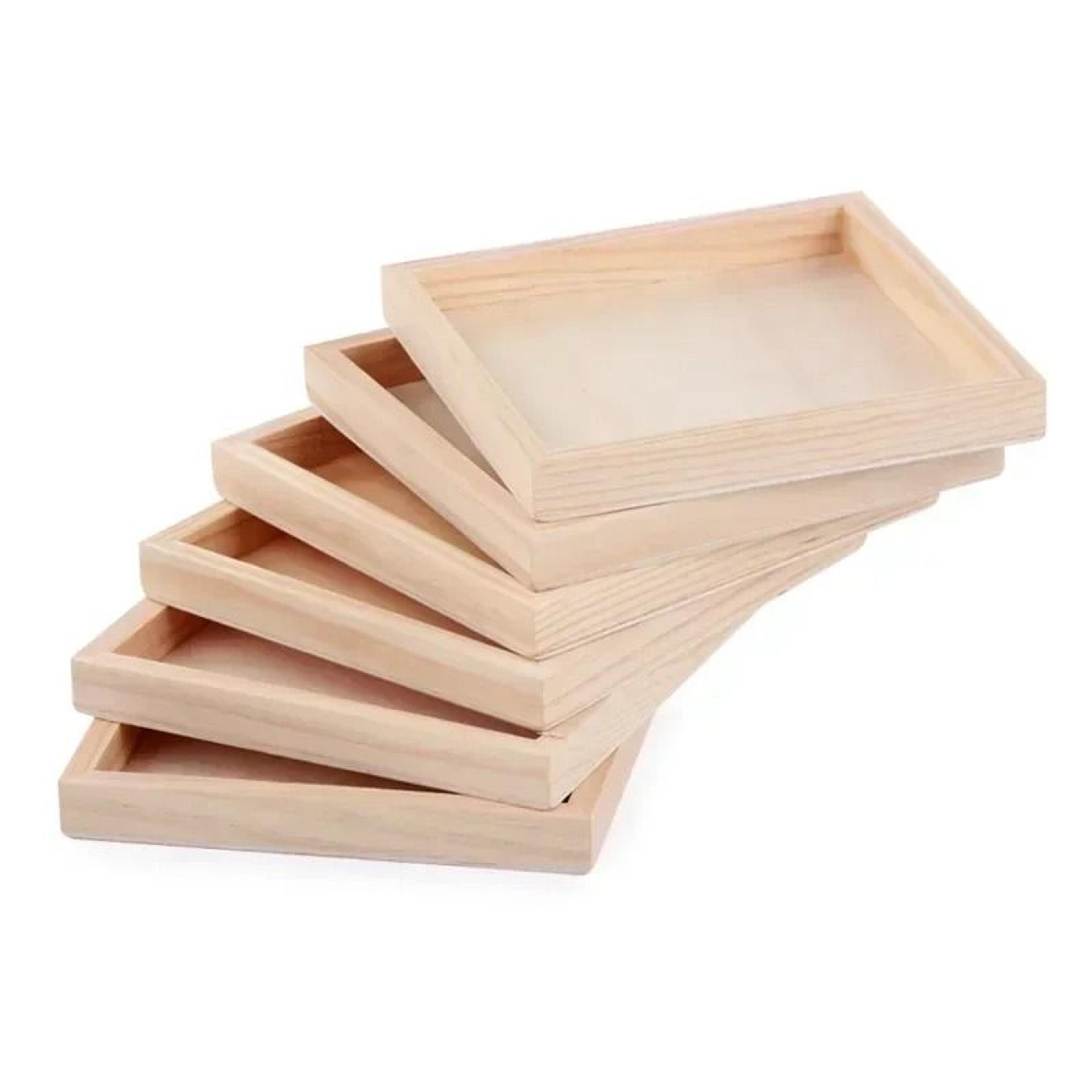 Montessori Wooden Cube Puzzle Toy 9 Piece Six Sided Learning Blocks 12