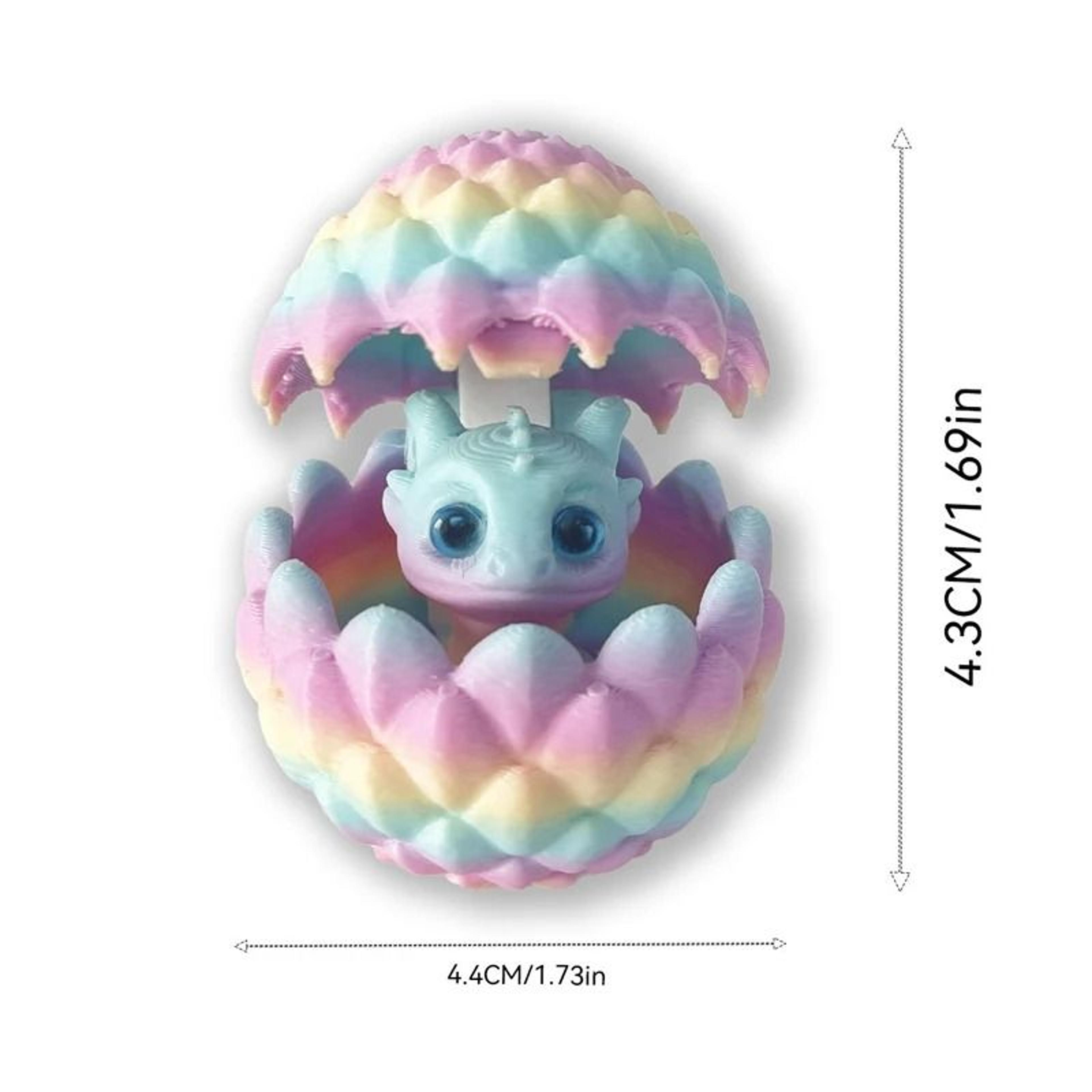 Dragon Egg With Baby Dragon 3D Printed Fantasy Desktop Decor 5