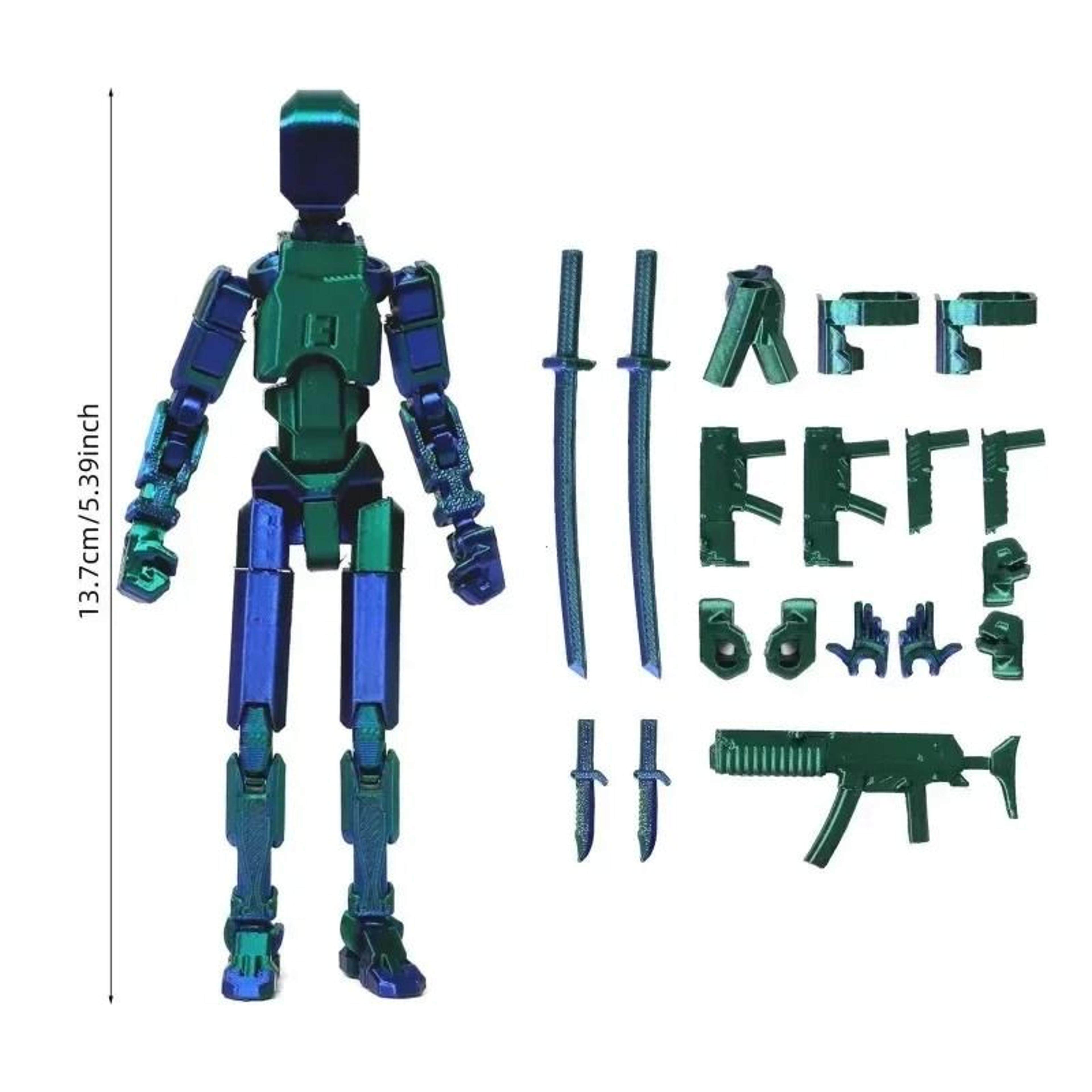 Titan 13 Action Figure Multi Jointed Movable Robot Mannequin Toy 5