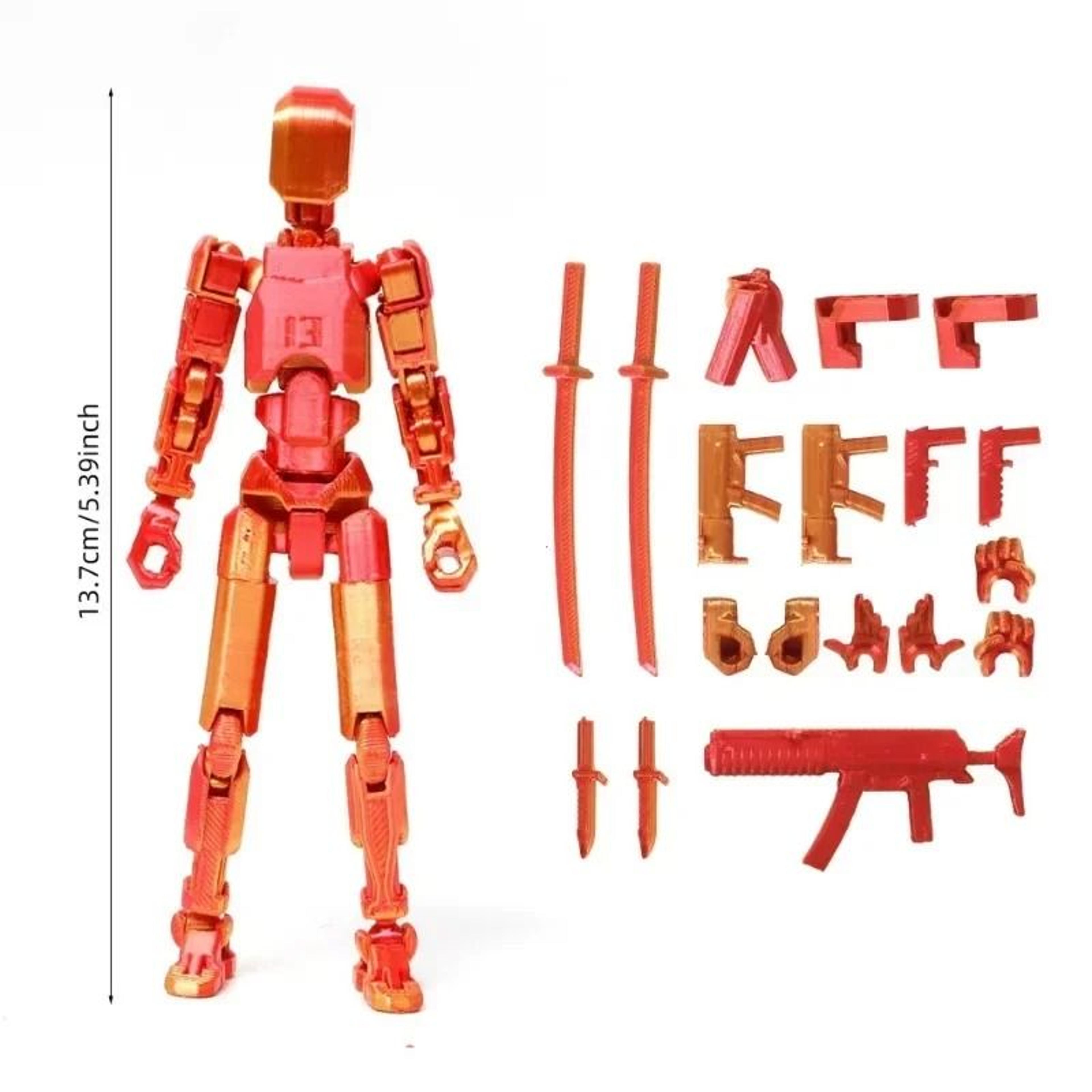 Titan 13 Action Figure Multi Jointed Movable Robot Mannequin Toy 7