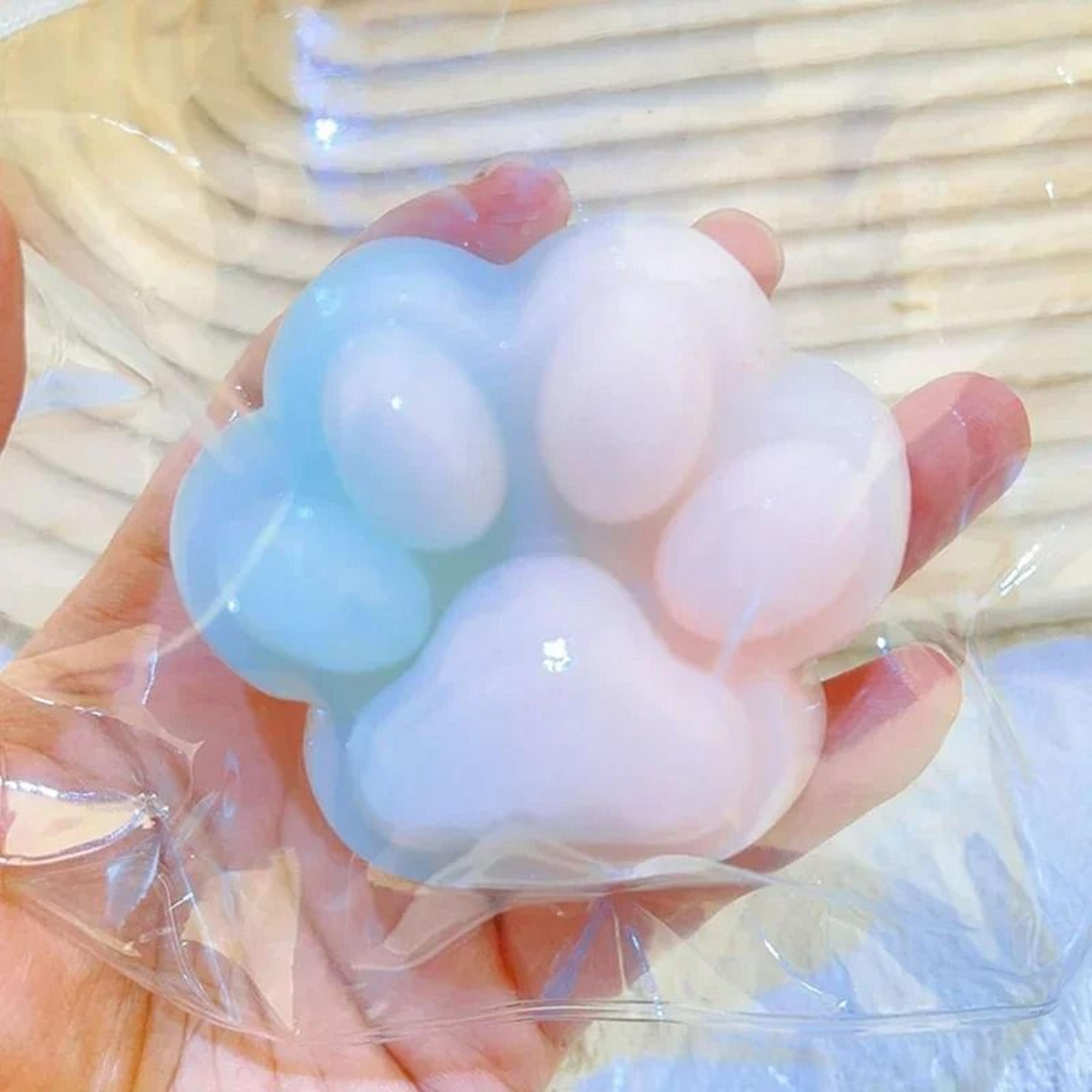 Cat Paw Squishy Stress Relief Toy Slow Rebound Squeeze Fidget 6