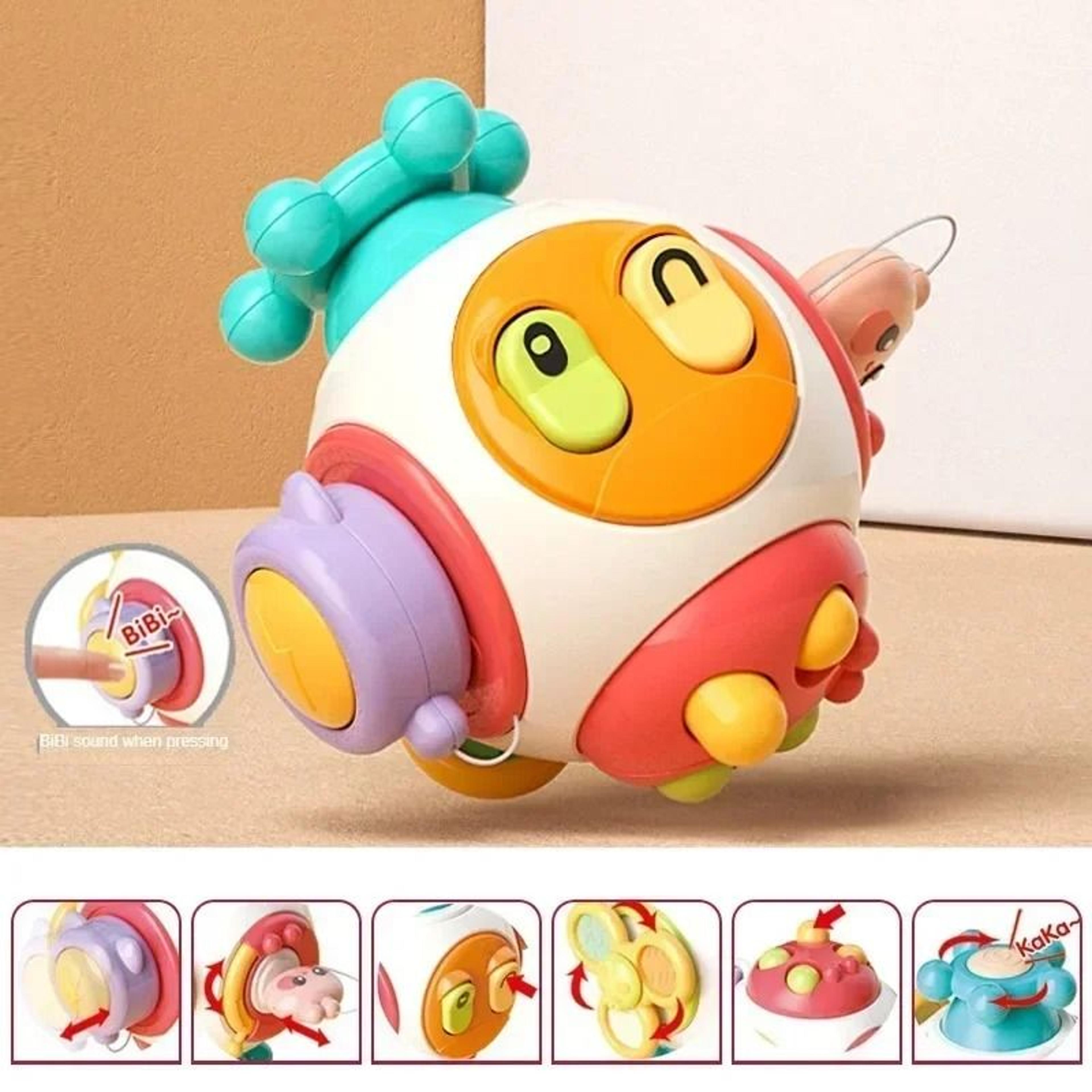 Montessori Busy Ball Sensory Toy For Babies Fine Motor Learning Activity 1