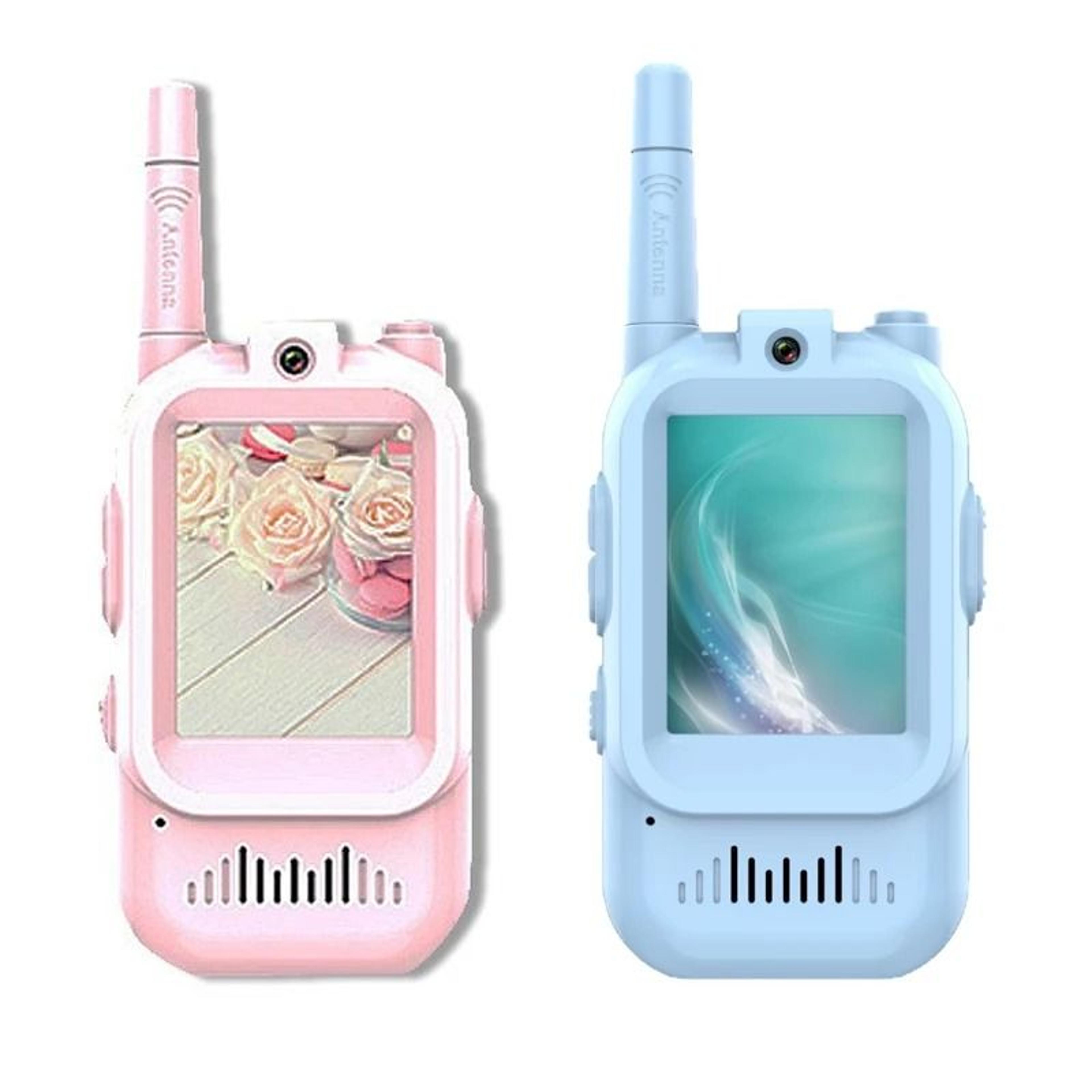 Kids Video Walkie Talkie Set Rechargeable Two Way Communication Toy 7