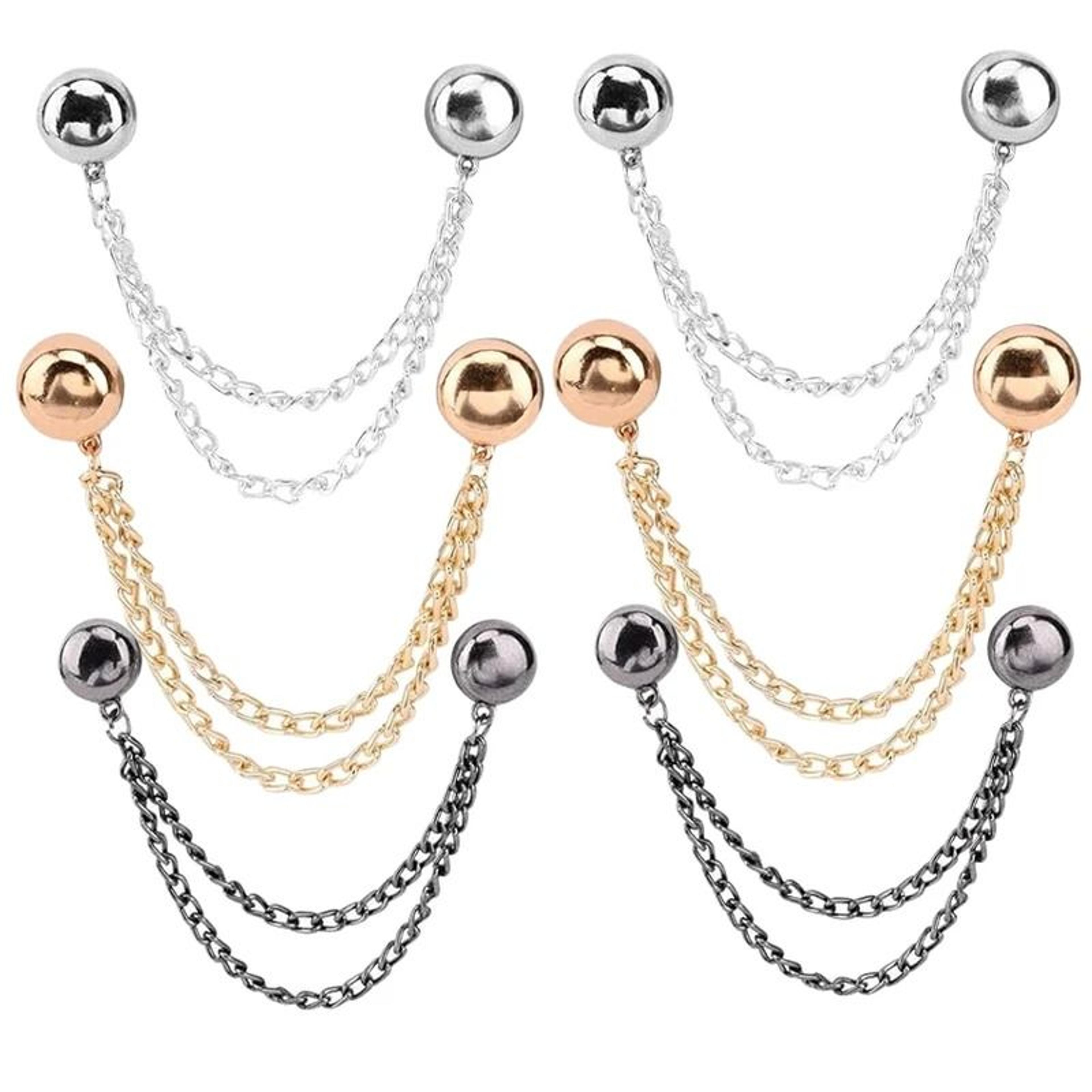 Magnetic Pant Leg Clips Adjustable Trouser Cinch Clips For Pants And Jeans 10