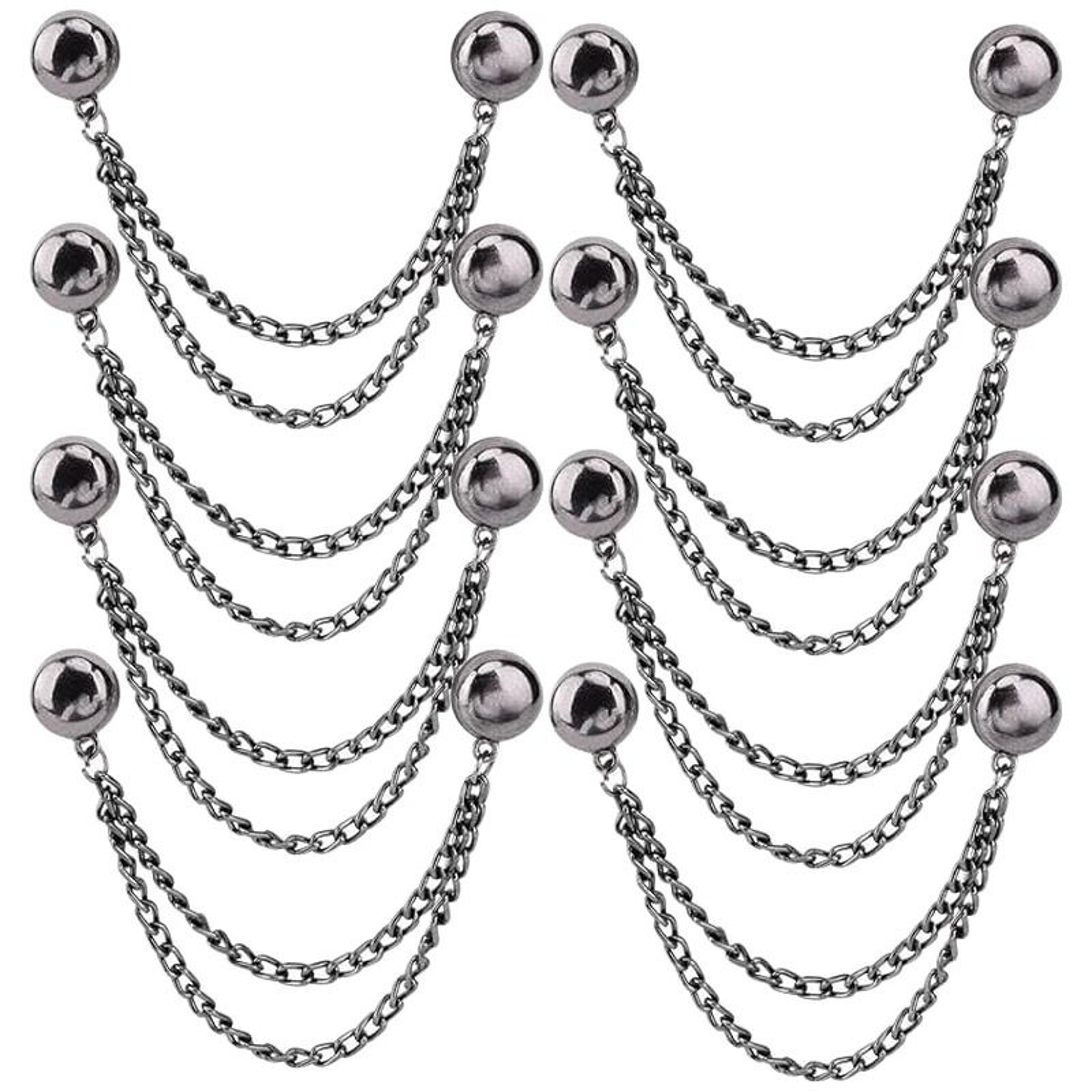 Magnetic Pant Leg Clips Adjustable Trouser Cinch Clips For Pants And Jeans 16