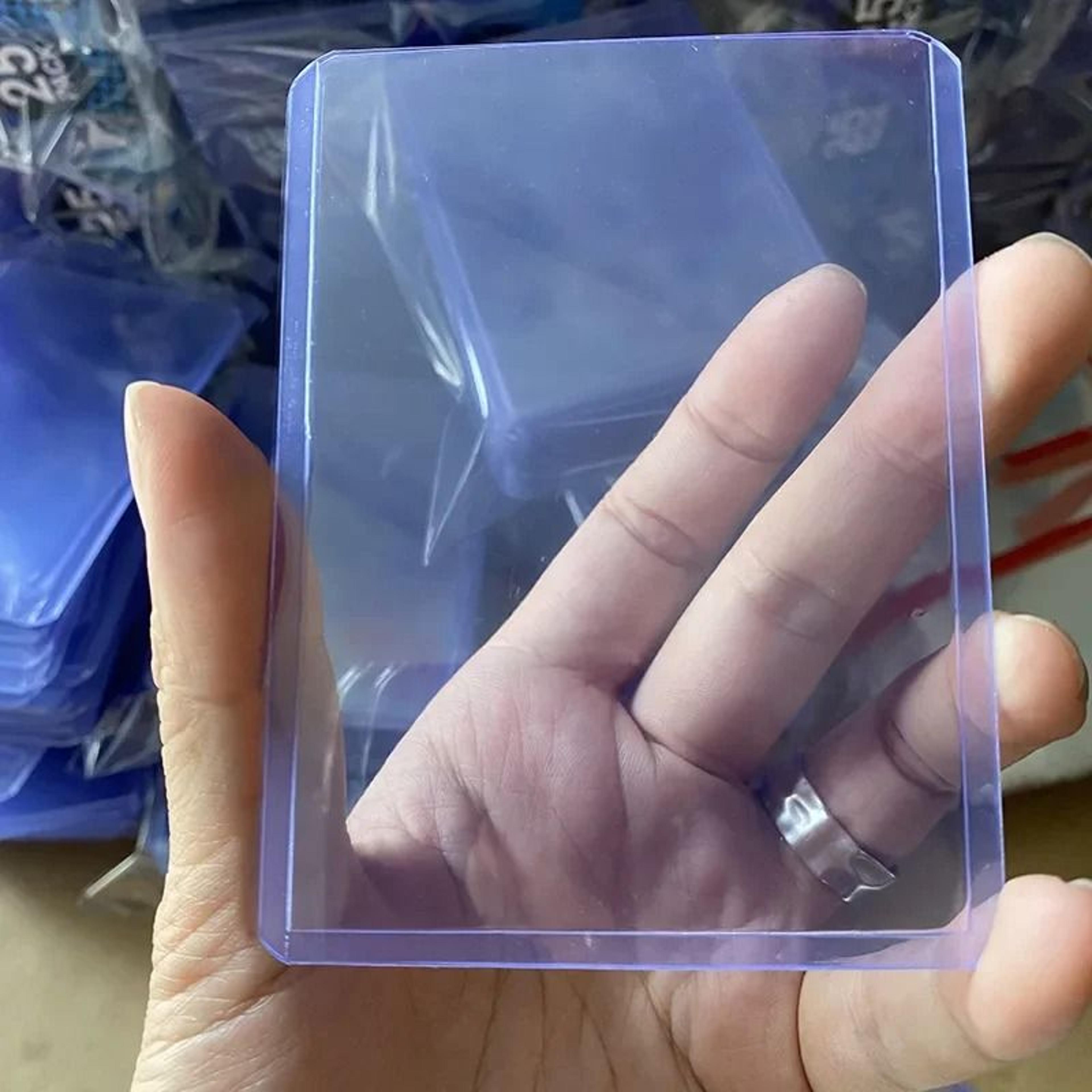 Hard Plastic Trading Card Sleeves Clear Protective Card Holders 1
