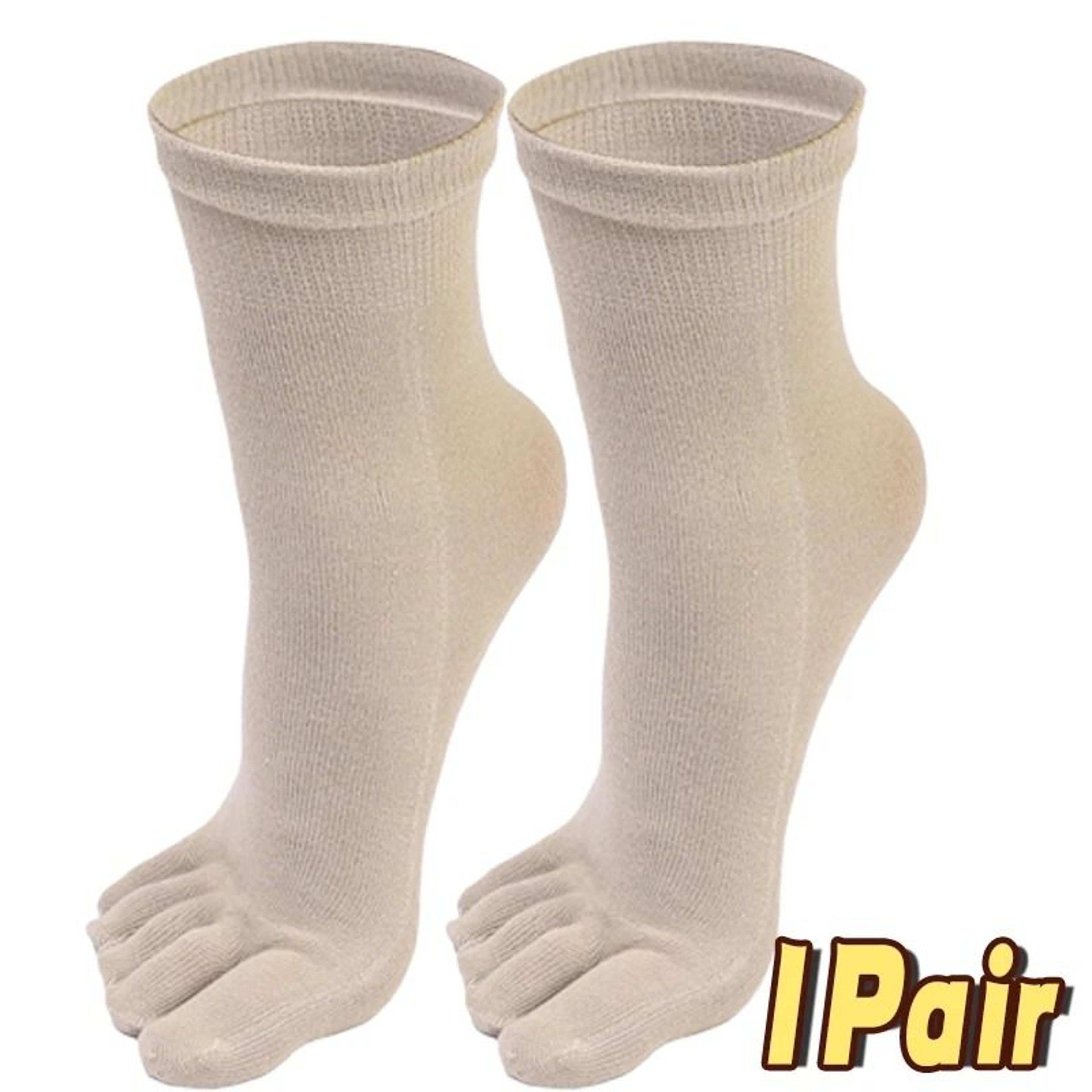 Mens Five Finger Toe Socks Breathable Athletic Split Toe Comfort Socks 12