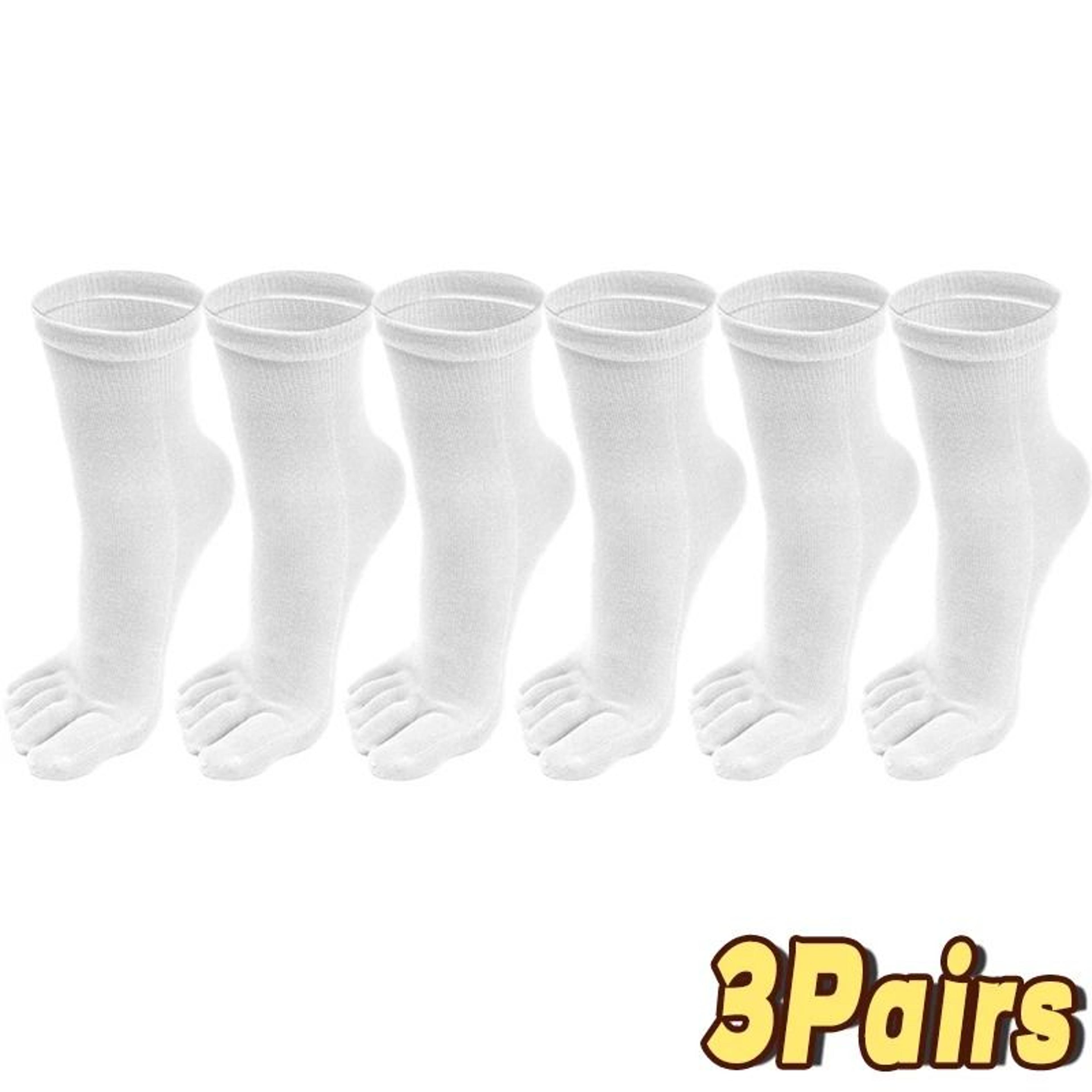 Mens Five Finger Toe Socks Breathable Athletic Split Toe Comfort Socks 14