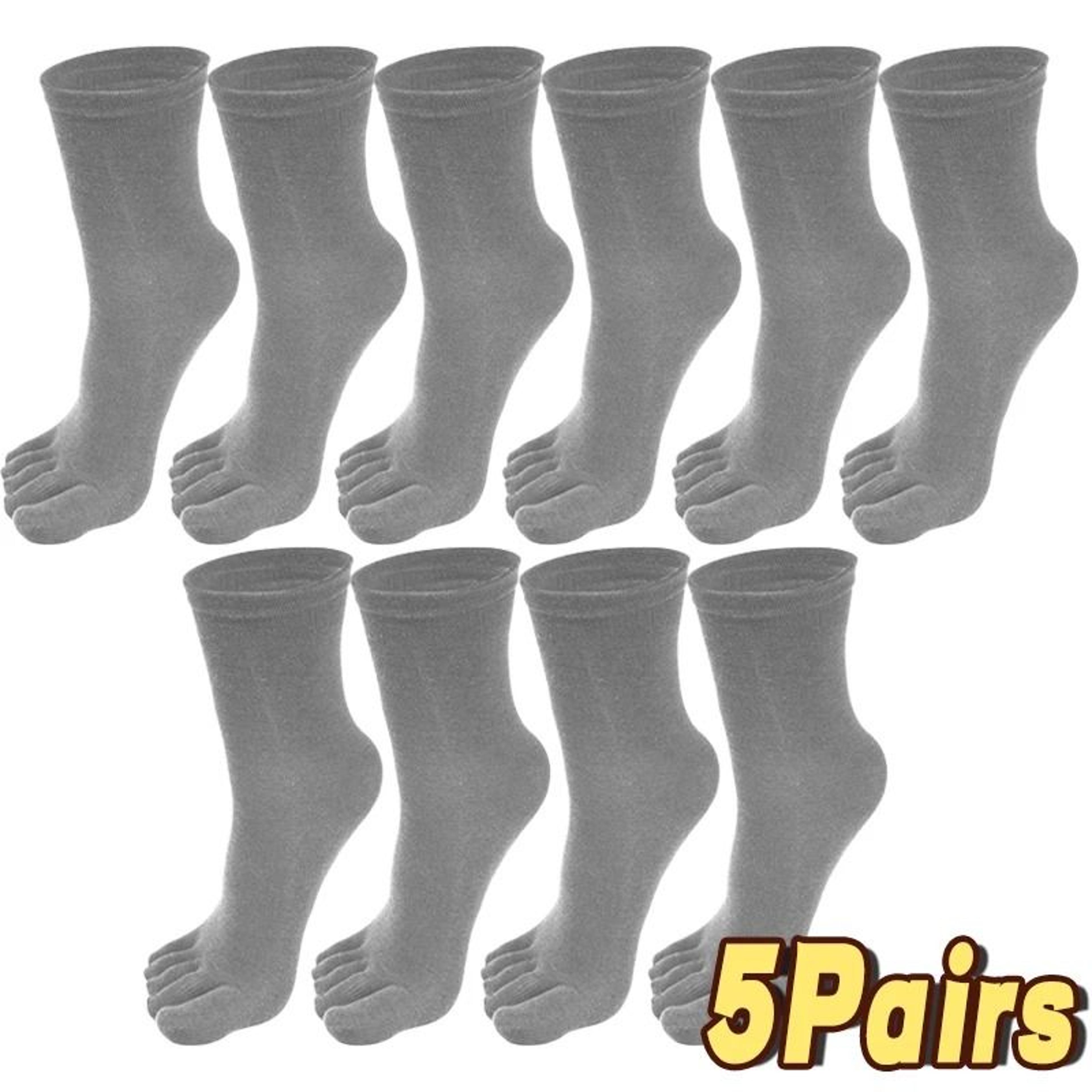 Mens Five Finger Toe Socks Breathable Athletic Split Toe Comfort Socks 22