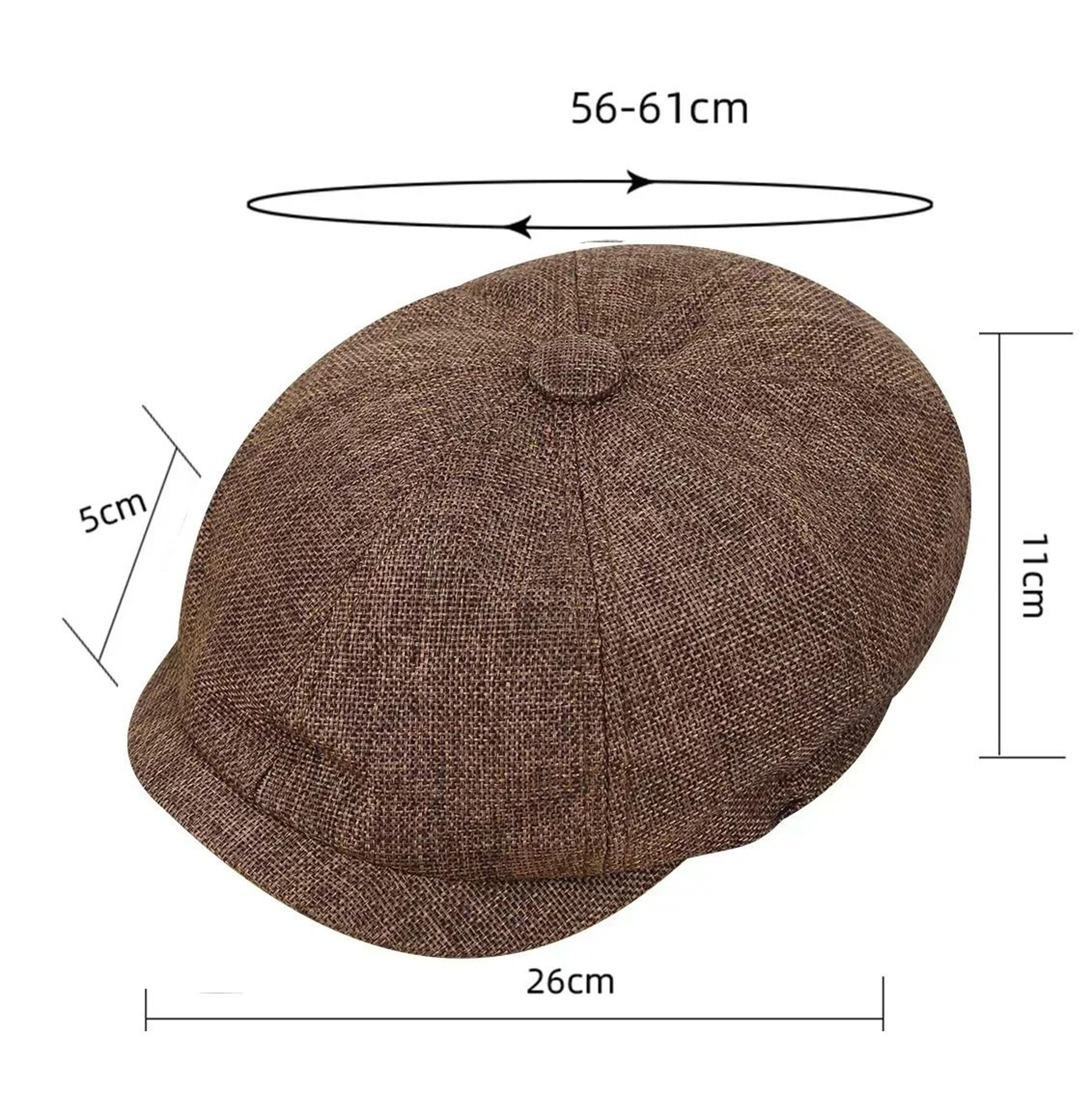Vintage Newsboy Cap Classic Flat Beret Hat For Men And Women 5