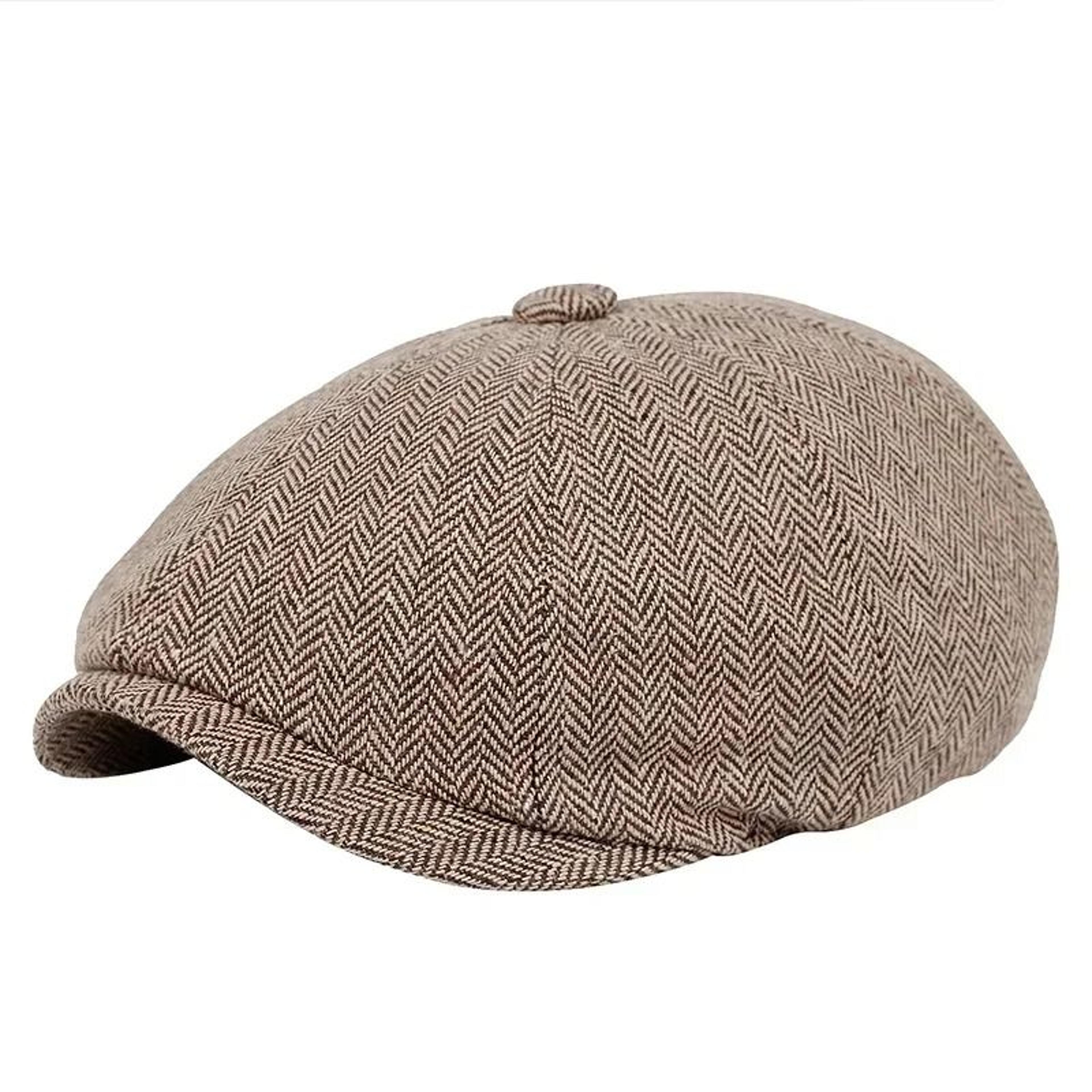 Vintage Newsboy Cap Classic Flat Beret Hat For Men And Women 9