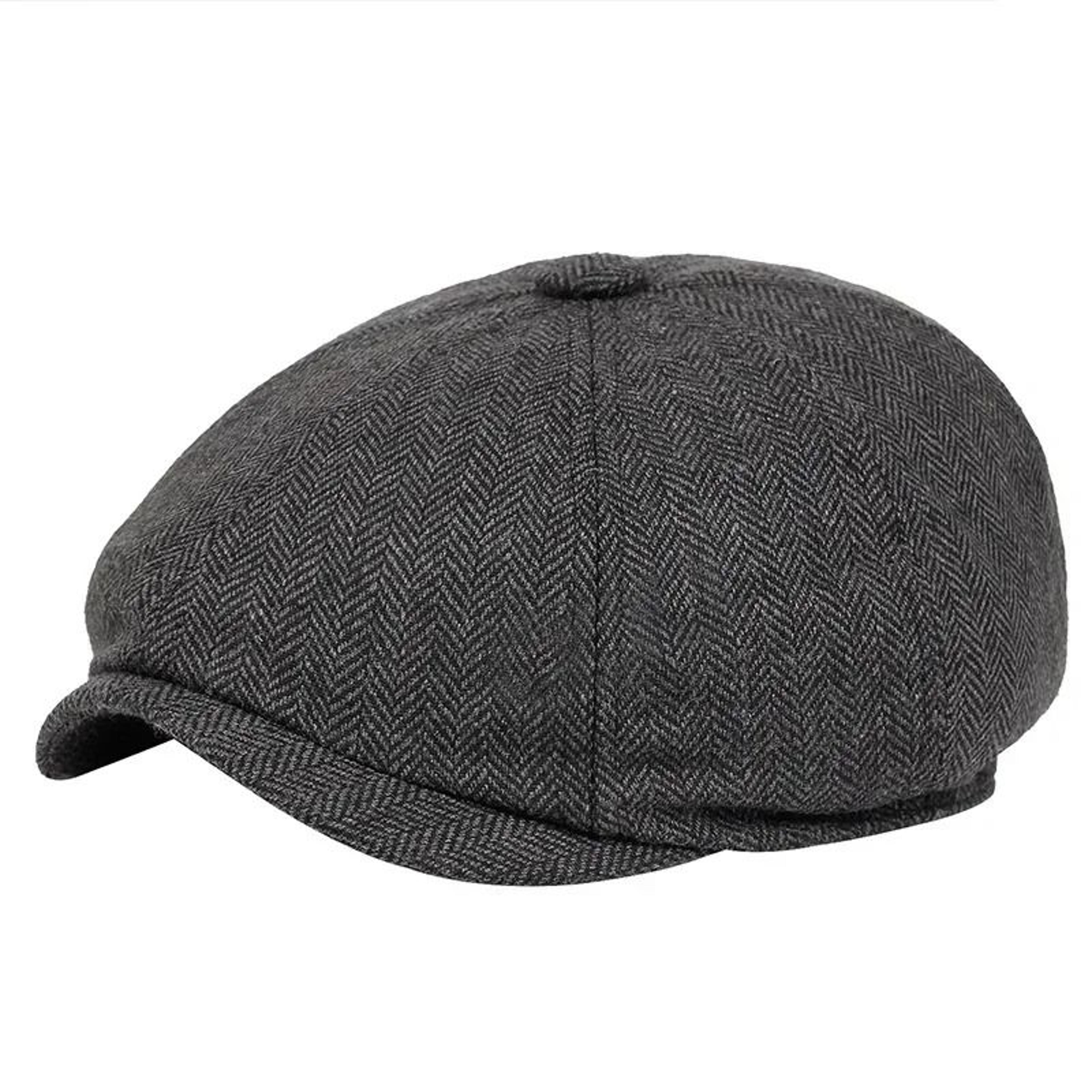 Vintage Newsboy Cap Classic Flat Beret Hat For Men And Women 7