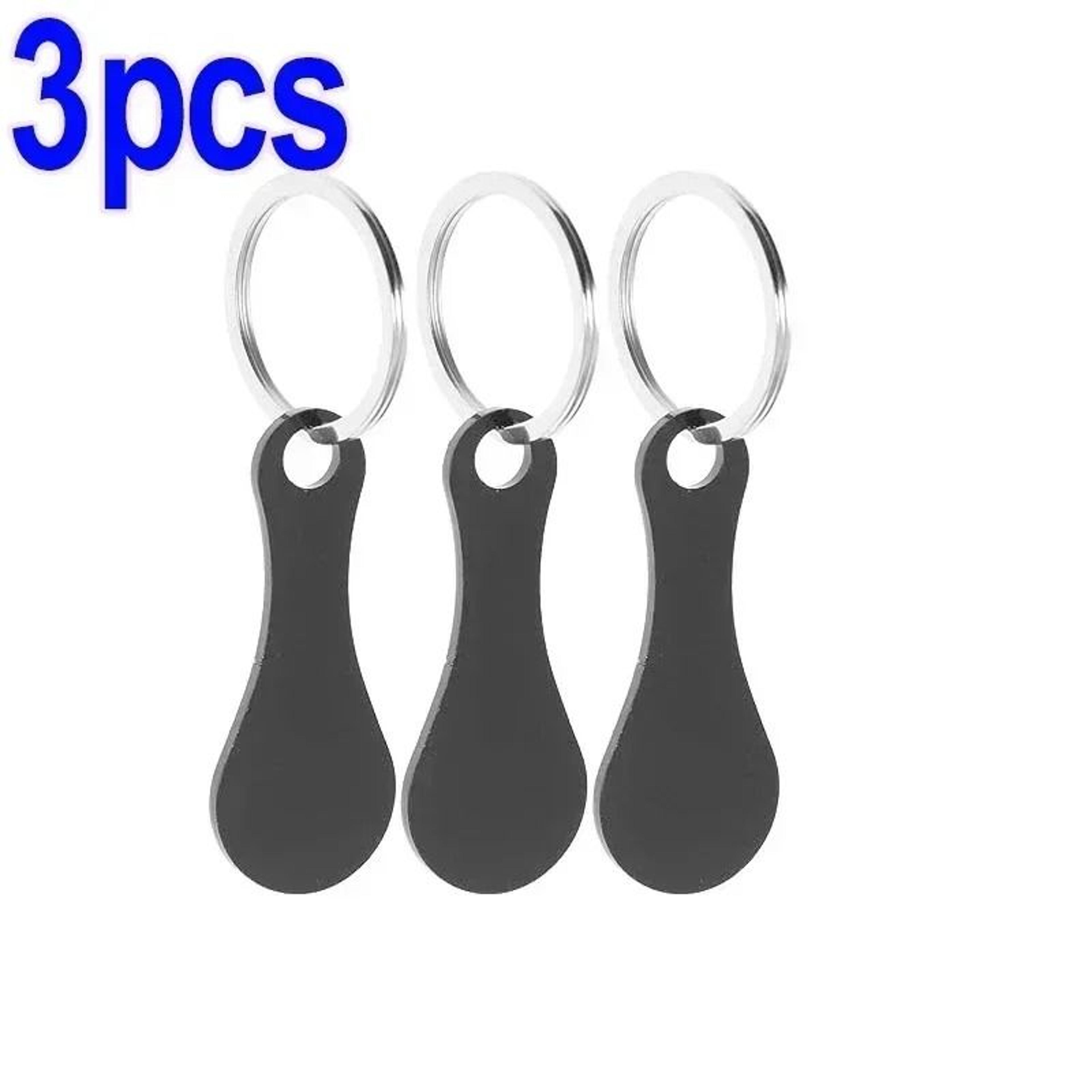 Metal Shopping Cart Tokens Keychain Trolley Coins For Grocery Carts 6