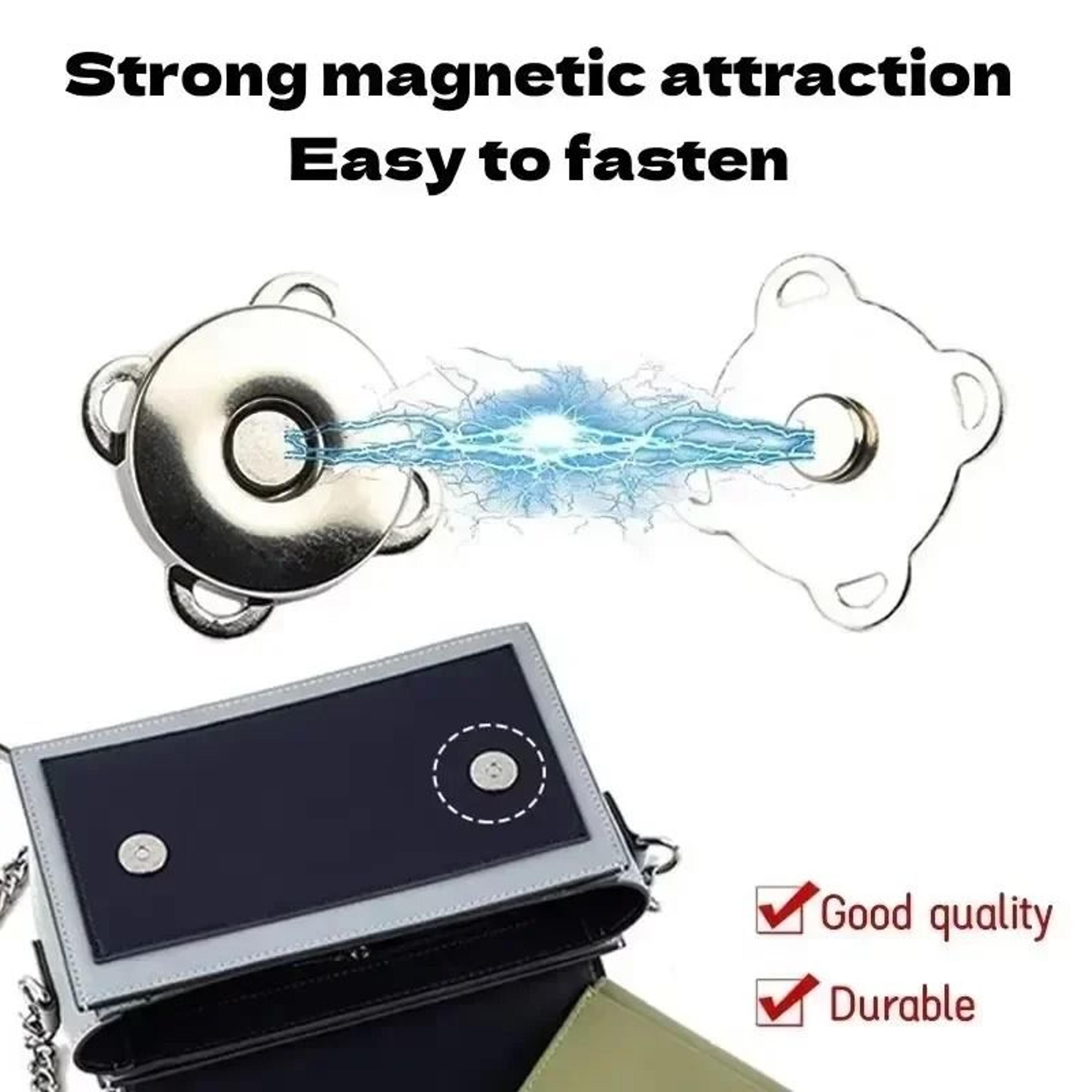 Magnetic Snap Fasteners For Handbags Wallets Purses And DIY Craft Projects 5