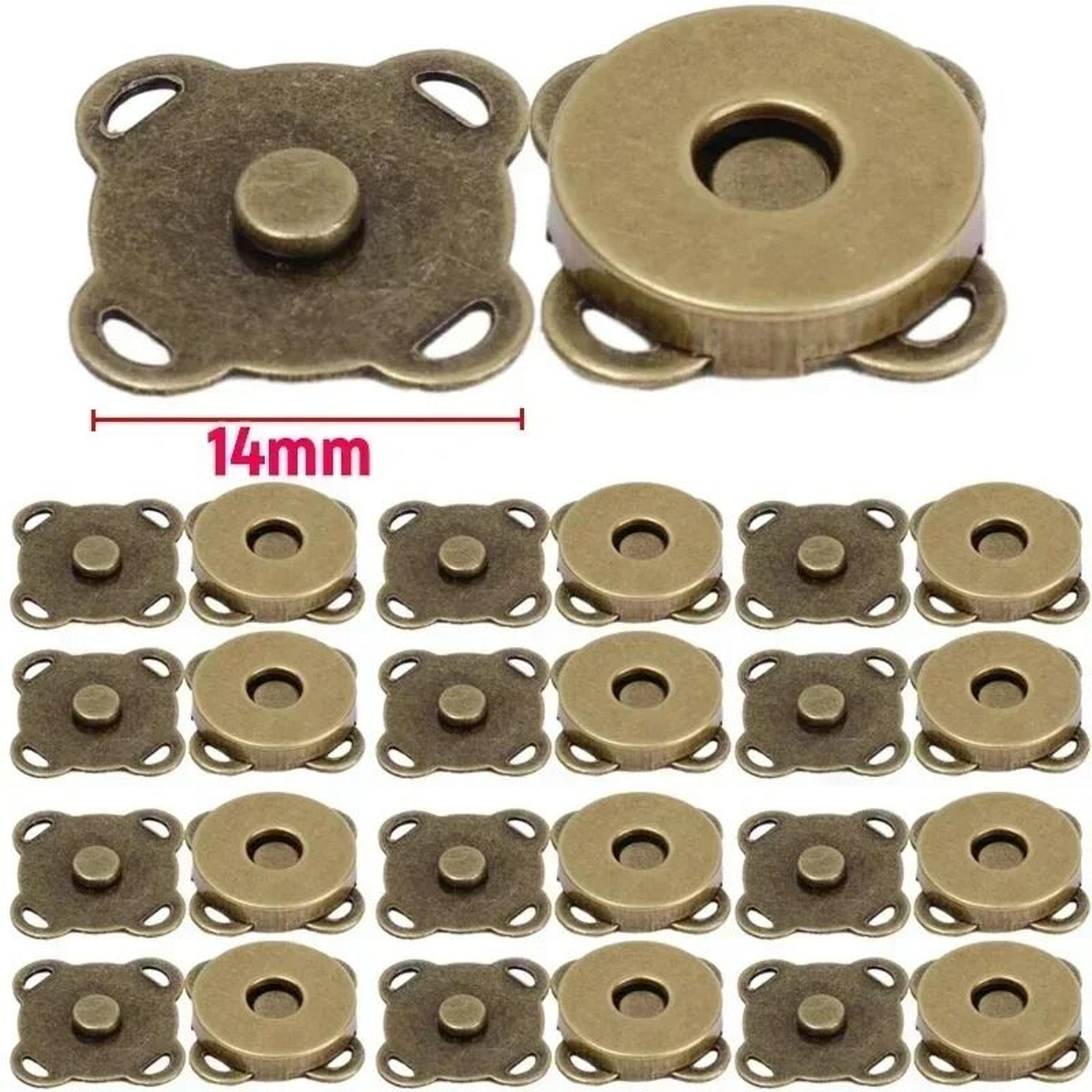 Magnetic Snap Fasteners For Handbags Wallets Purses And DIY Craft Projects 7