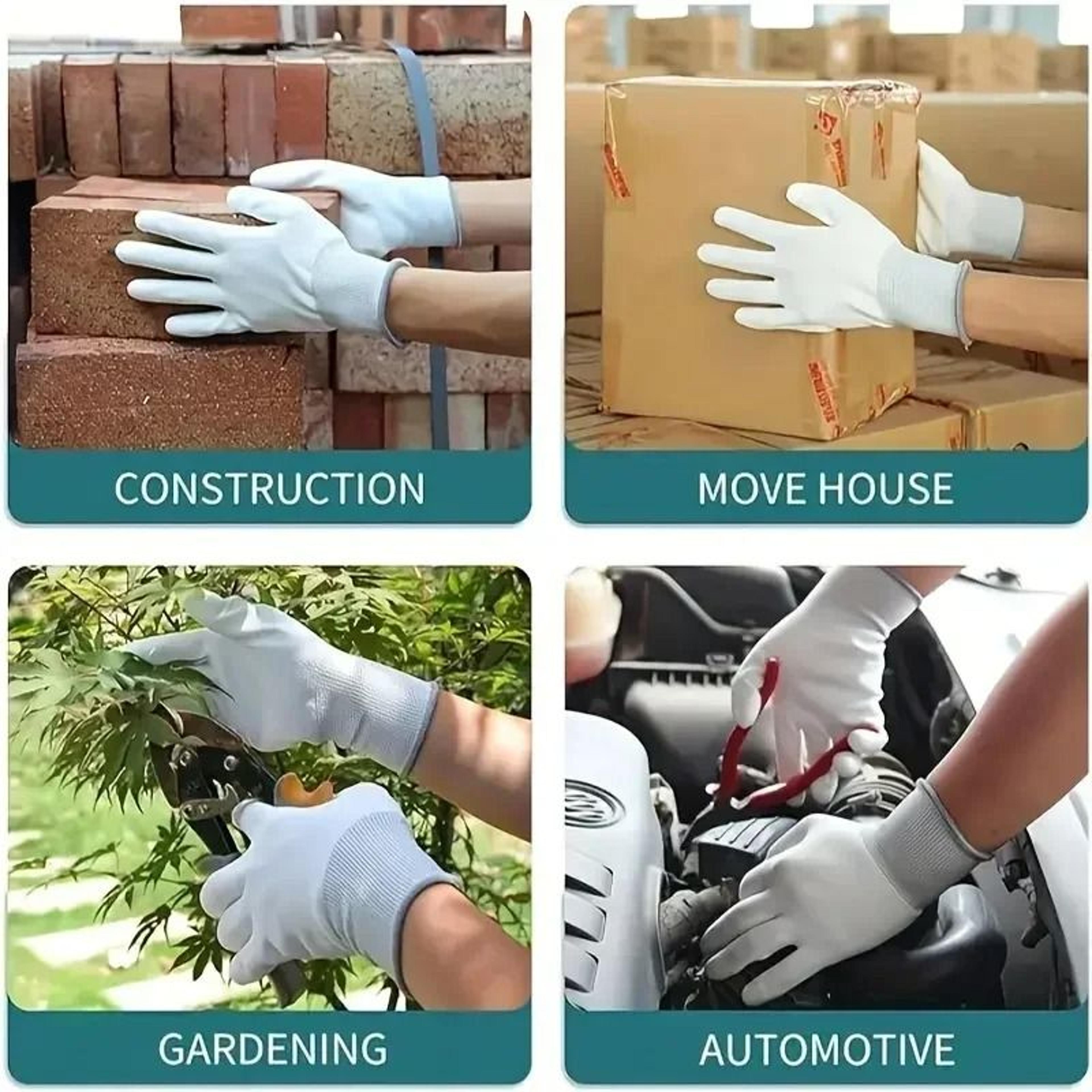 AntiStatic ESD Work Gloves PU Coated Finger Protection Gloves For Electronics Repair And Precision  5