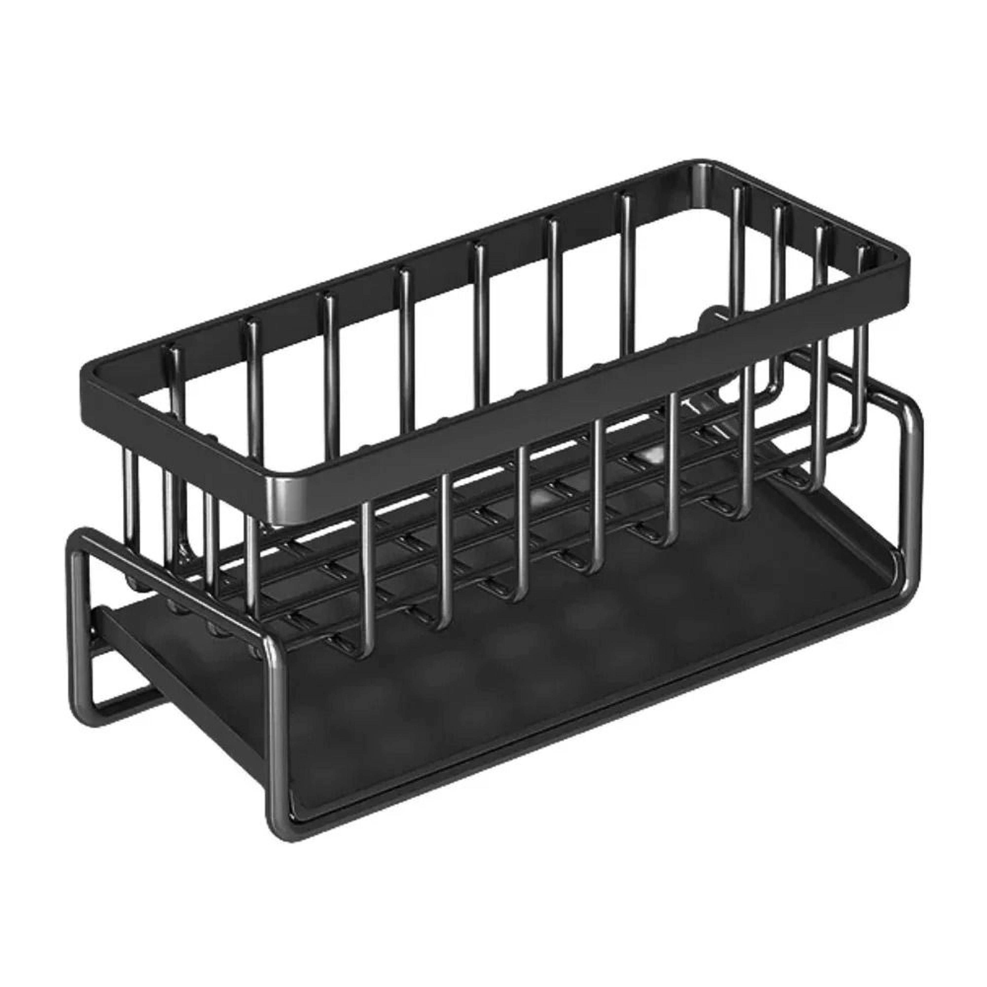 Stainless Steel Sink Organizer Rack With Sponge Holder Soap Drainer And Towel Bar 6