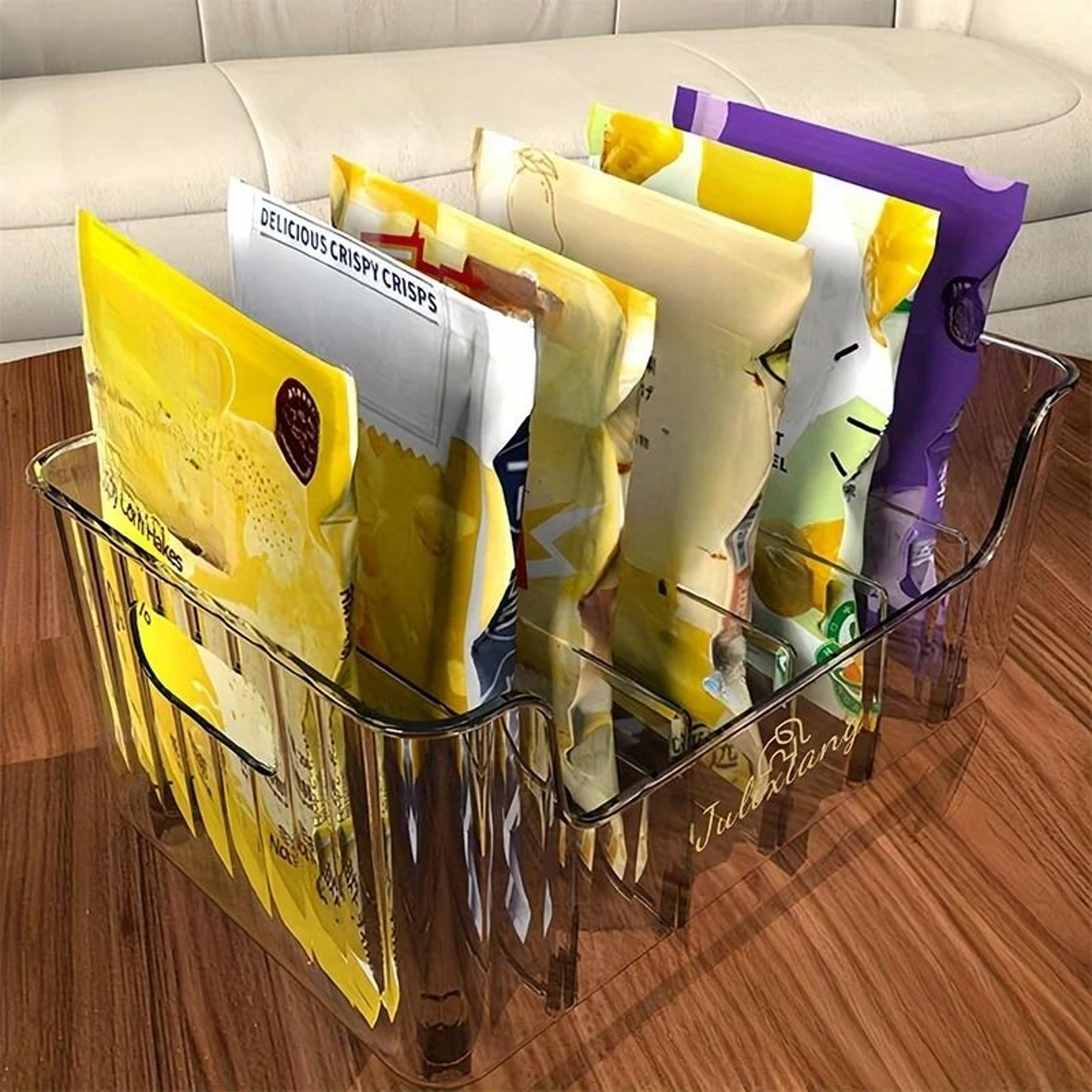 6 Compartment Detachable Spice Rack Organizer For Fridge Cabinet And Countertop Storage 4