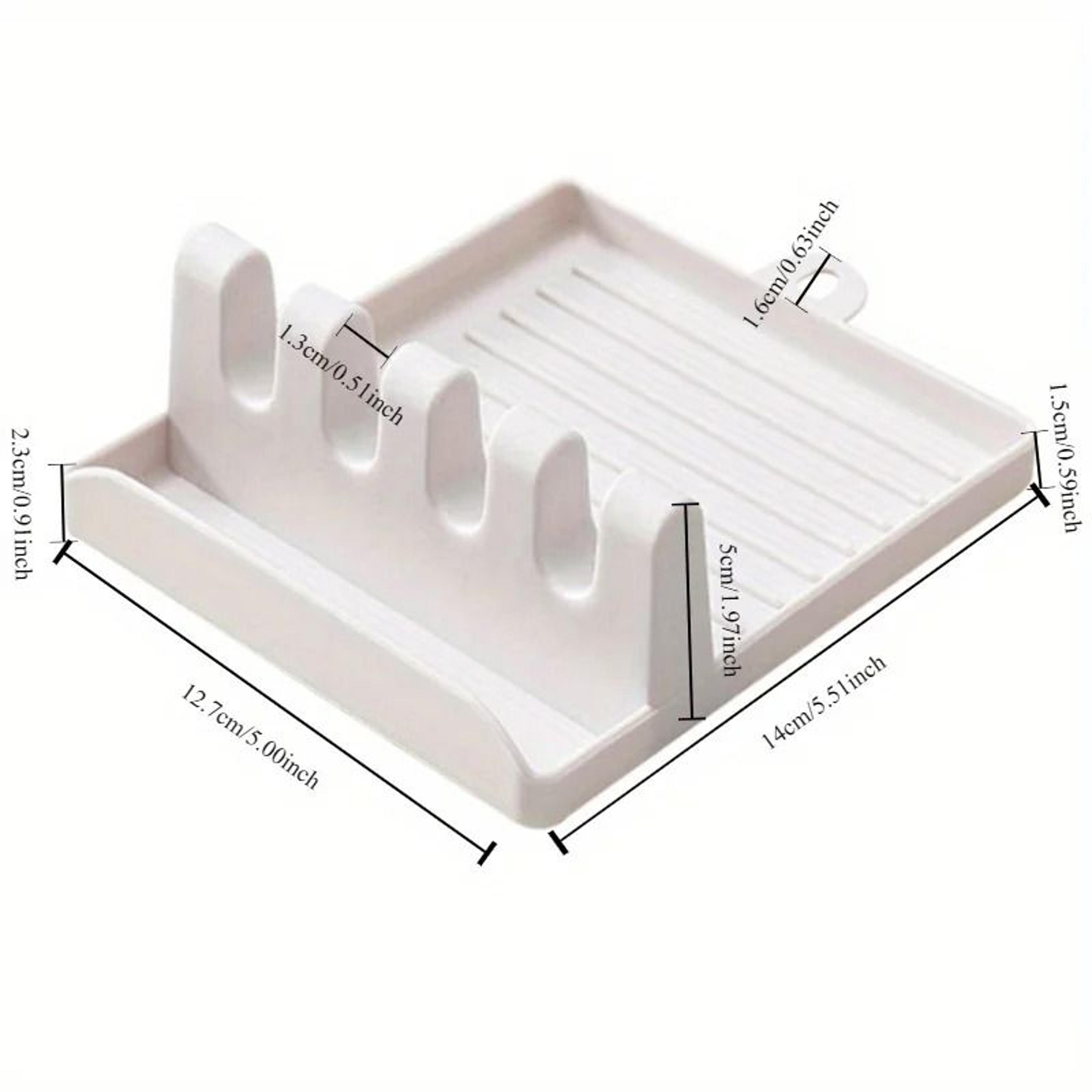 Kitchen Spoon Rest And Utensil Holder Non Slip Cooking Tool Organizer 6