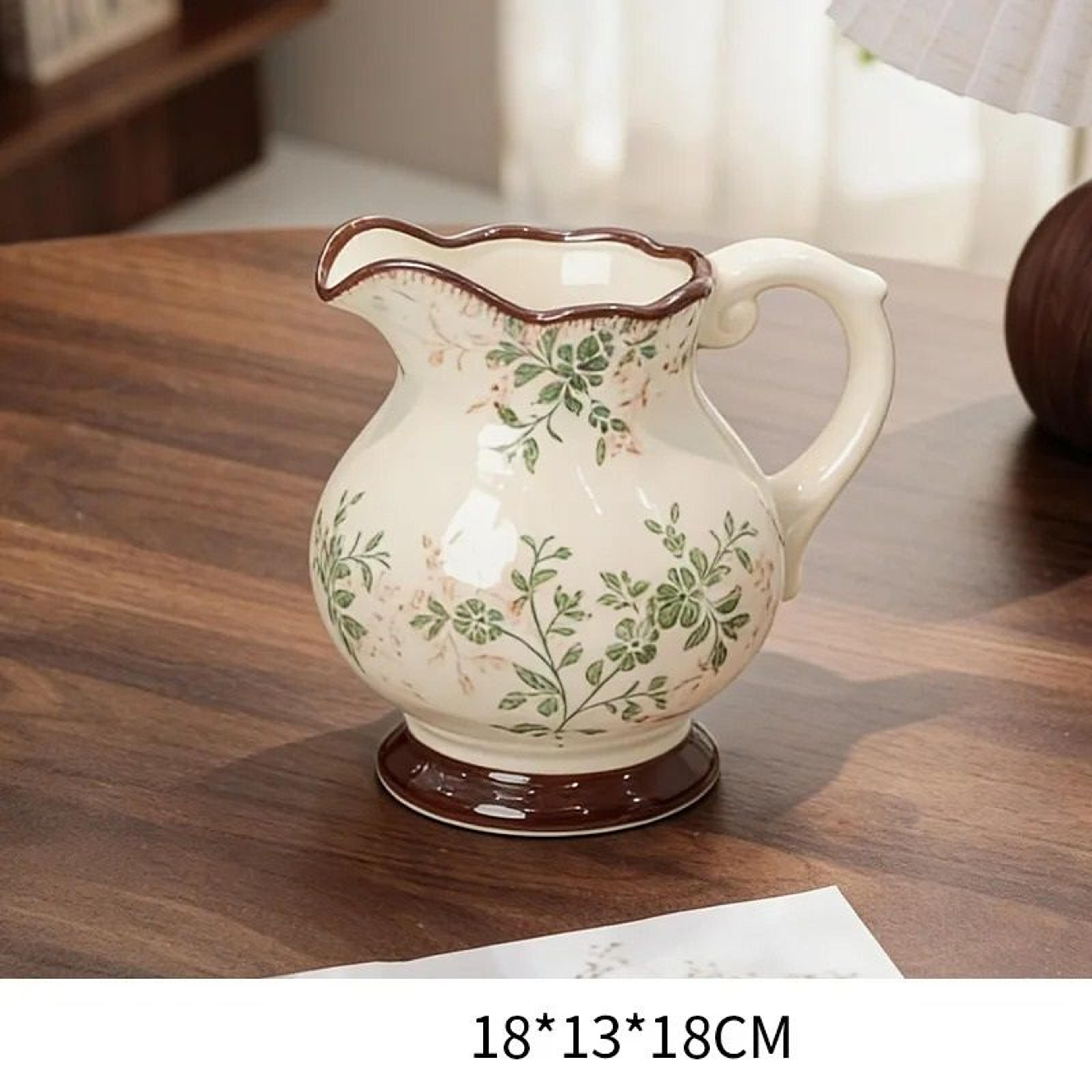 Vintage Floral Ceramic Tissue Box Decorative Napkin Holder For Living Room And Home Decor 8