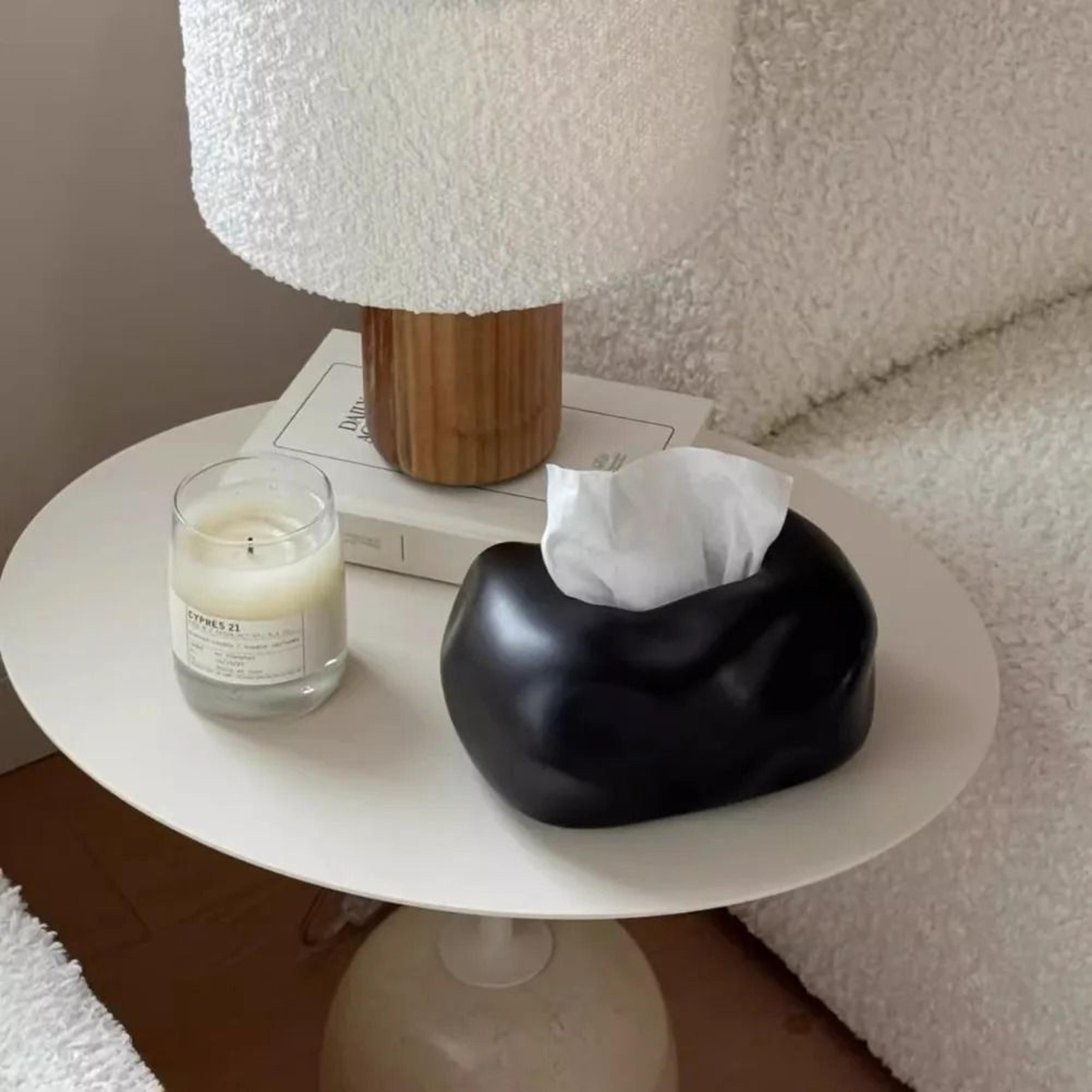 Nordic Ceramic Tissue Box Decorative Napkin Holder For Living Room And Dining Table 3