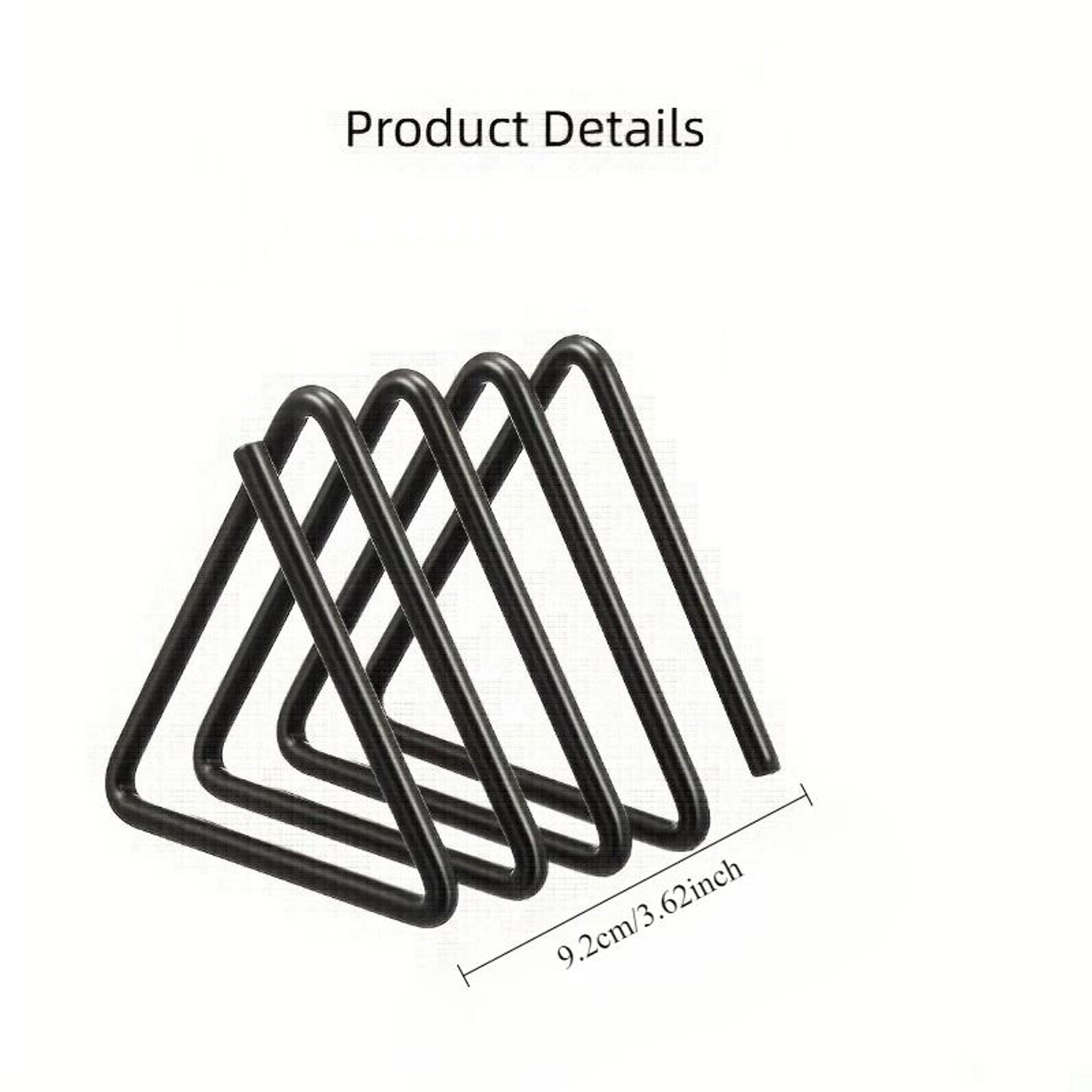 4 Slot Metal Cutting Board Organizer Rack For Kitchen Countertop Storage 3