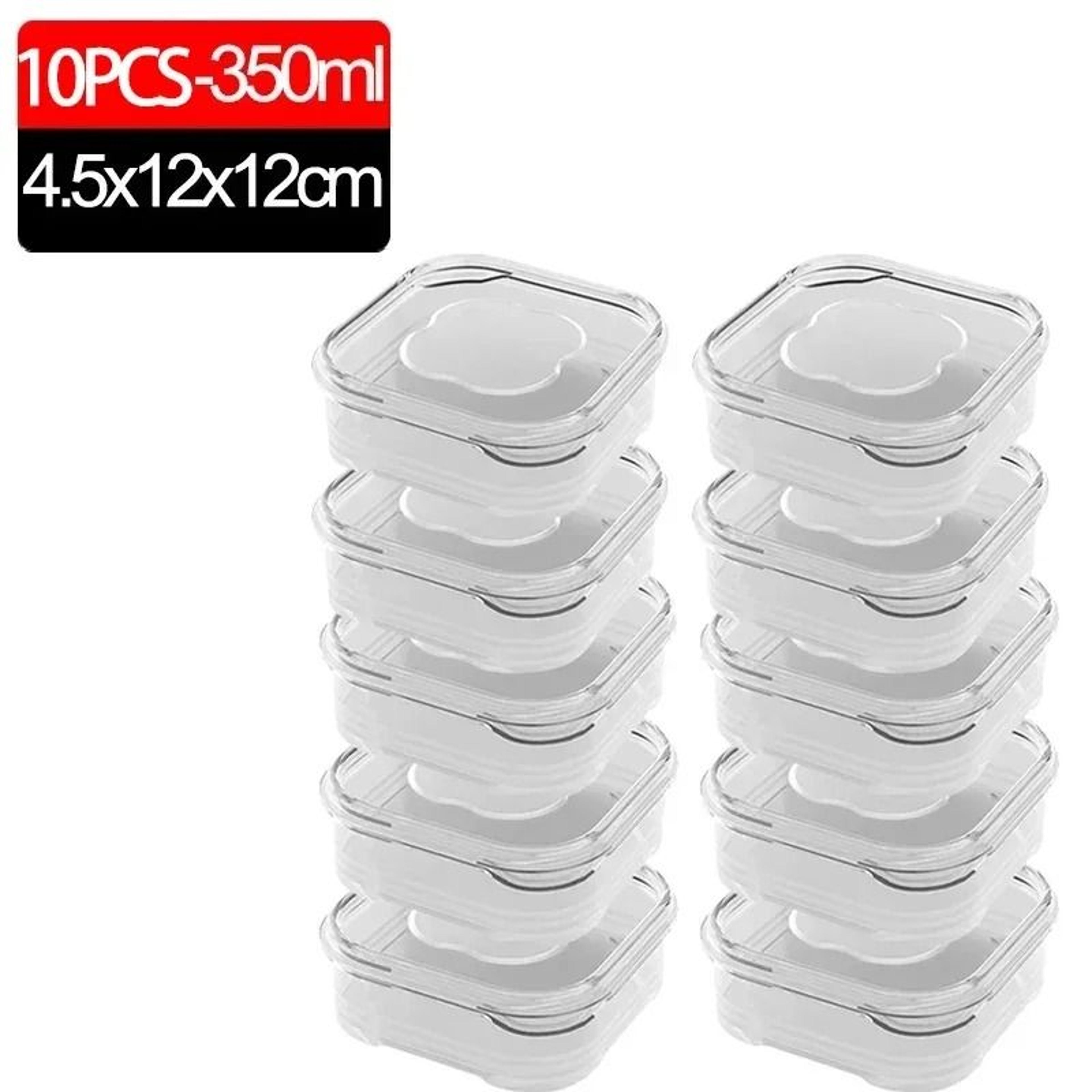 Compartmentalized Freezer Storage Container Frozen Meat Portion Box With Lid For Meal Prep And Food 9
