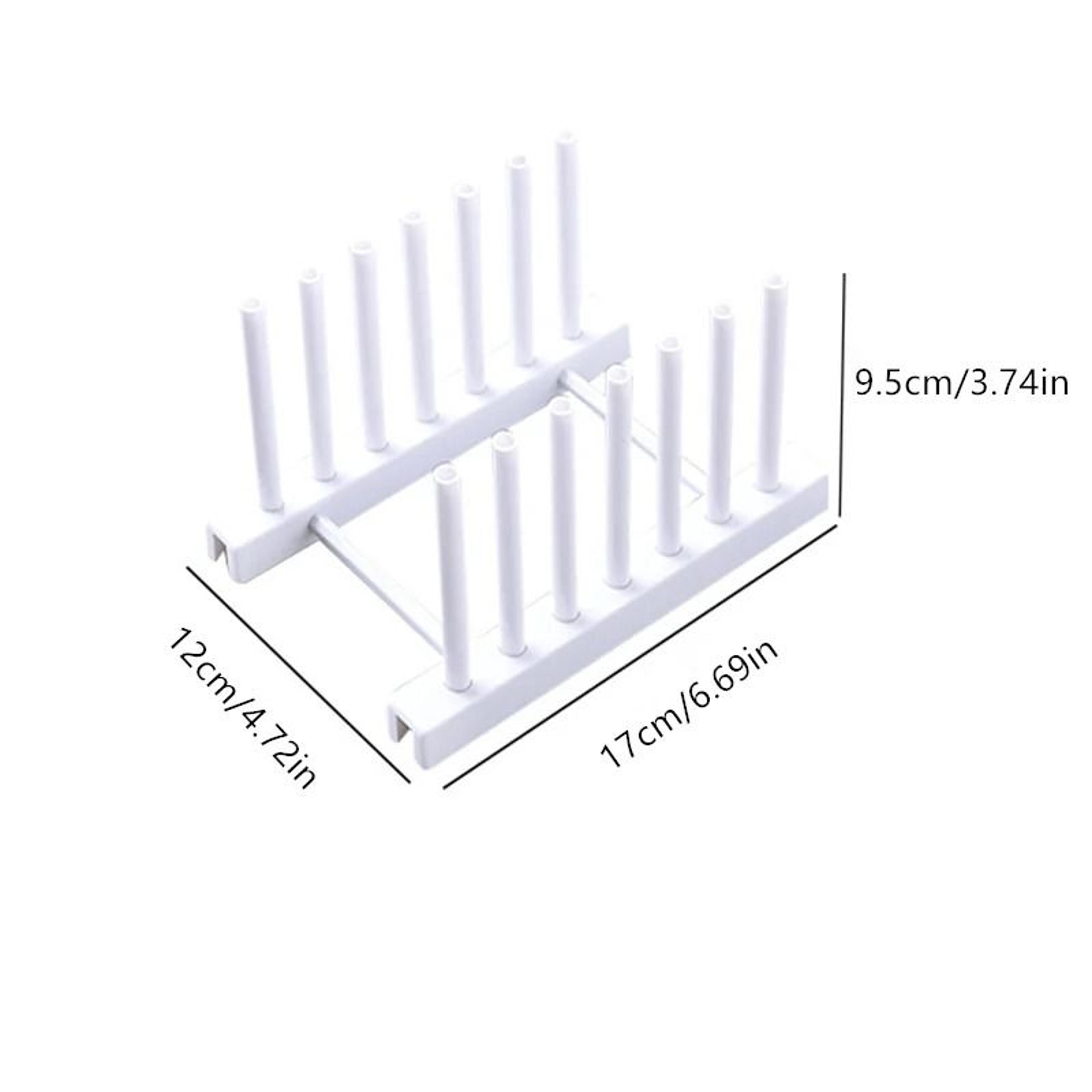 Compact Dish Drying Rack With Cutlery Holder Over Sink Dish Drainer Tray For Kitchen Countertops 5