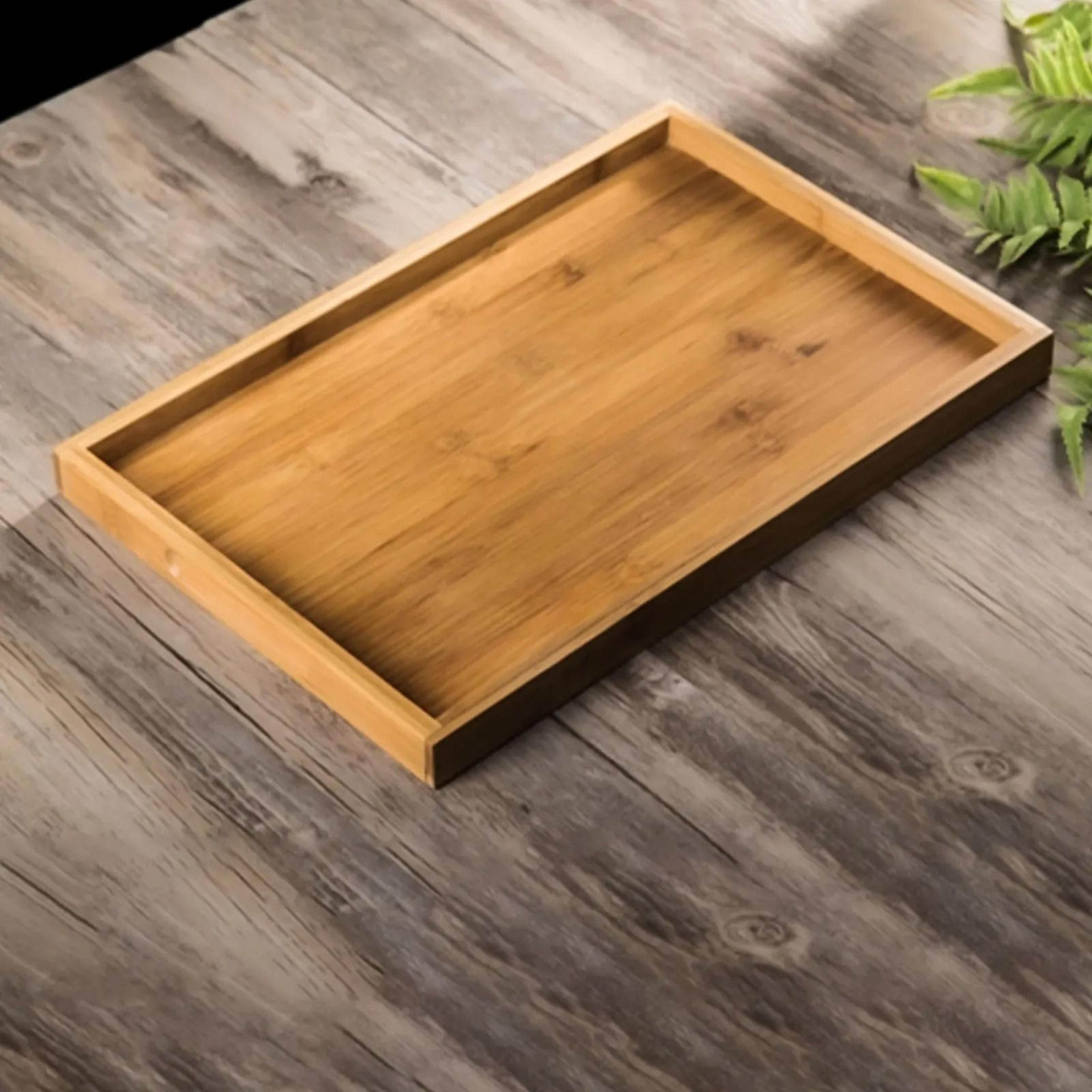 Wood Serving Tray For Kitchen Dining  Entertaining 1