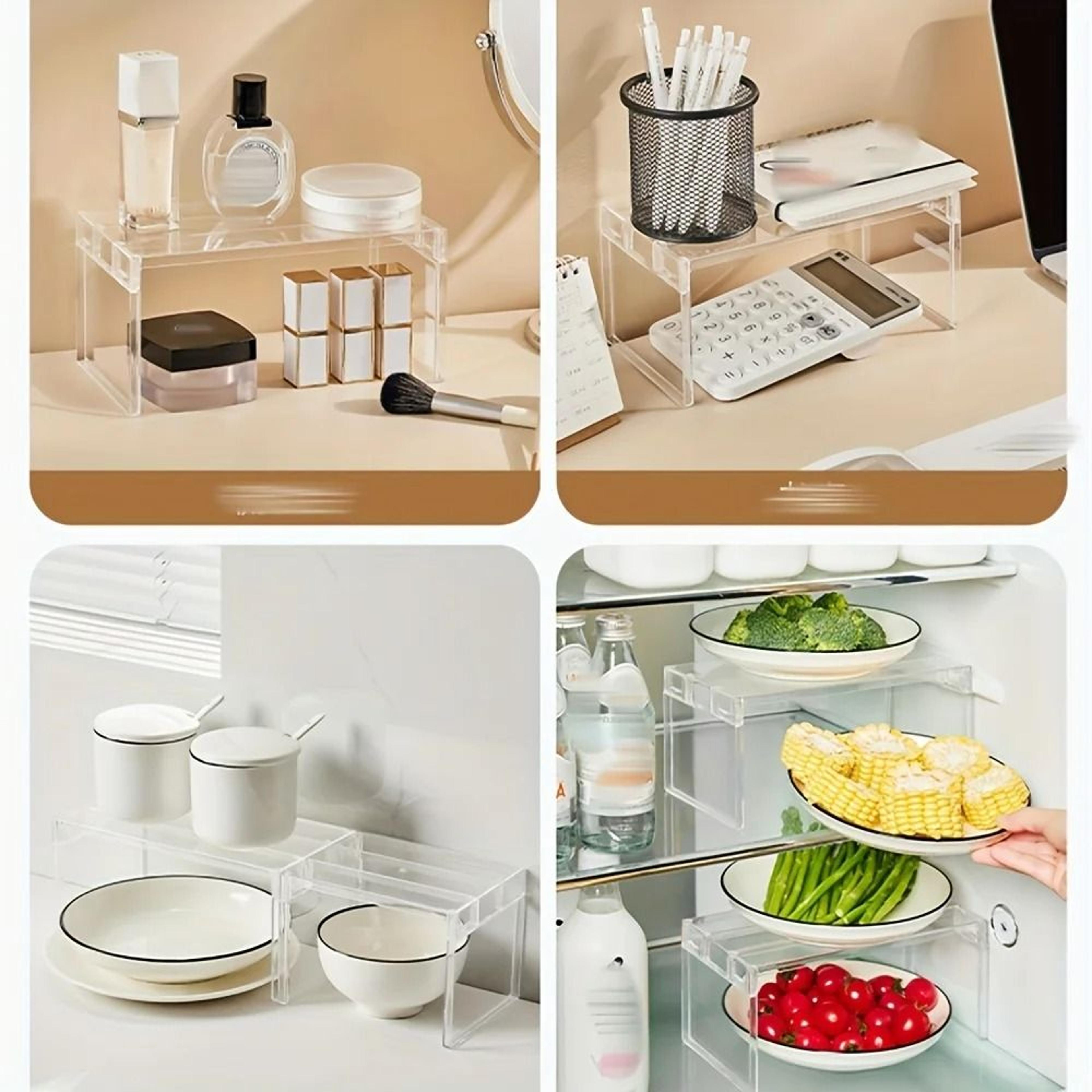 Stackable Refrigerator Storage Shelf Organizer 4