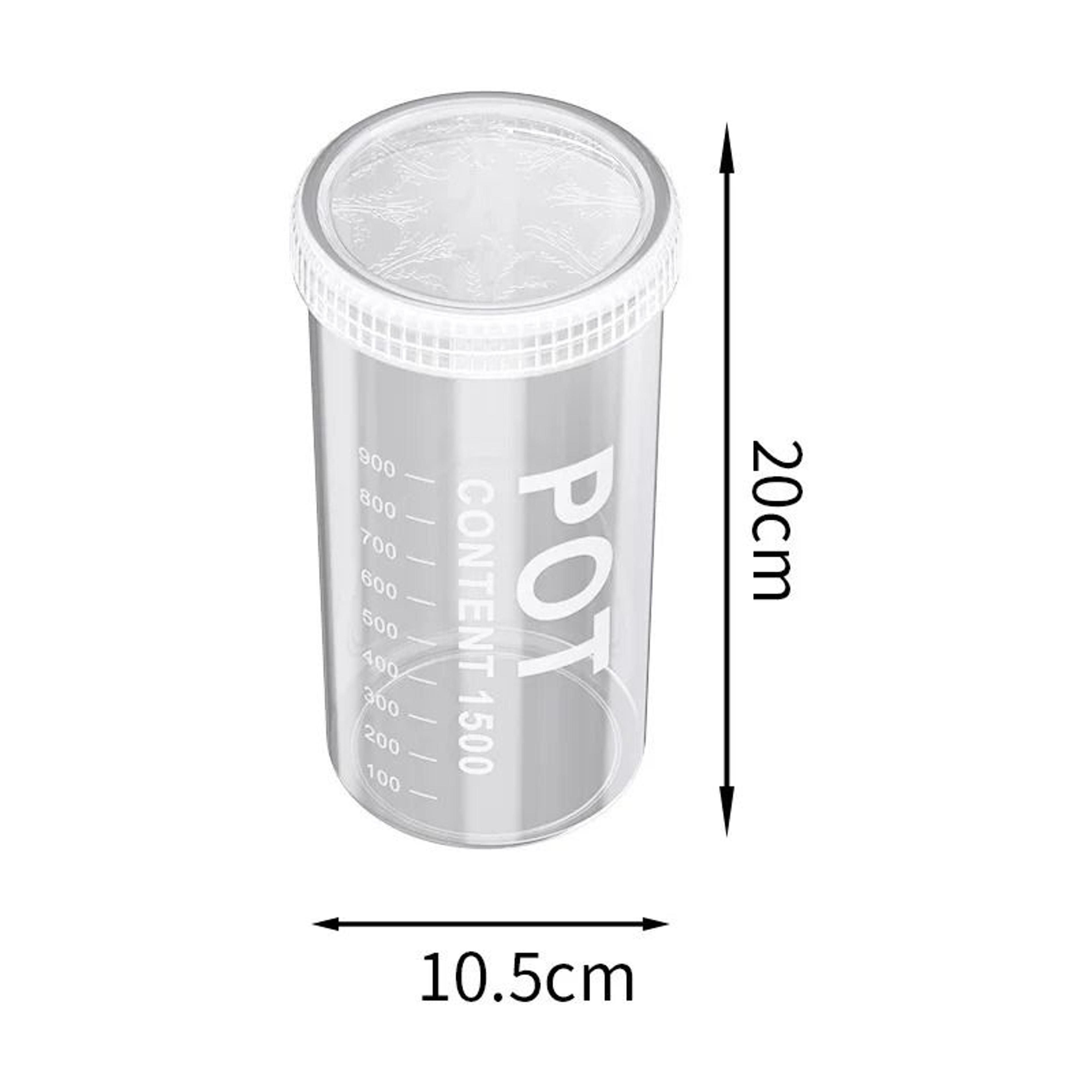 Airtight Food Storage Container With Date Tracker Freshness Jar 9