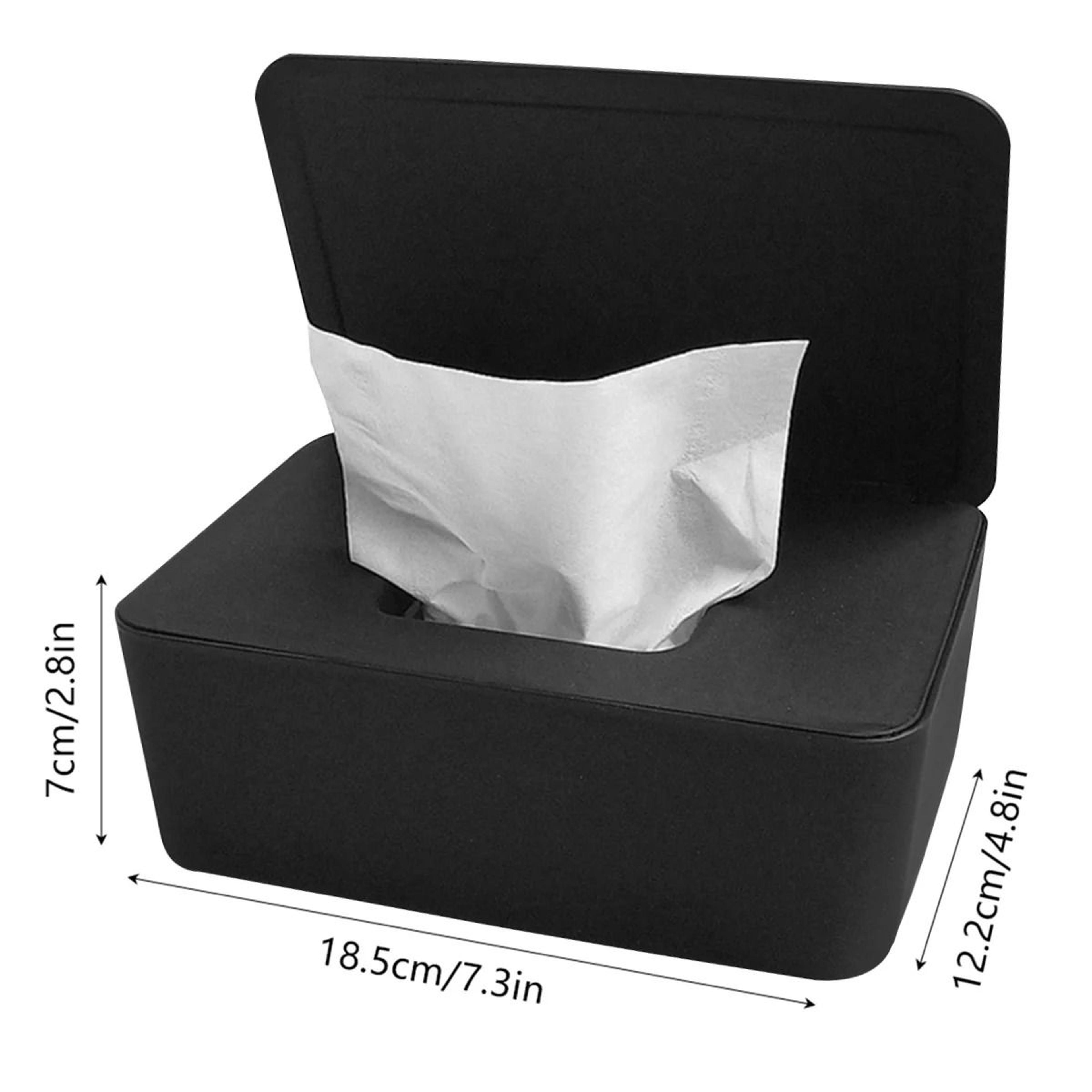 Portable Wet Wipes Dispenser Dustproof Tissue Storage Box With Lid 5